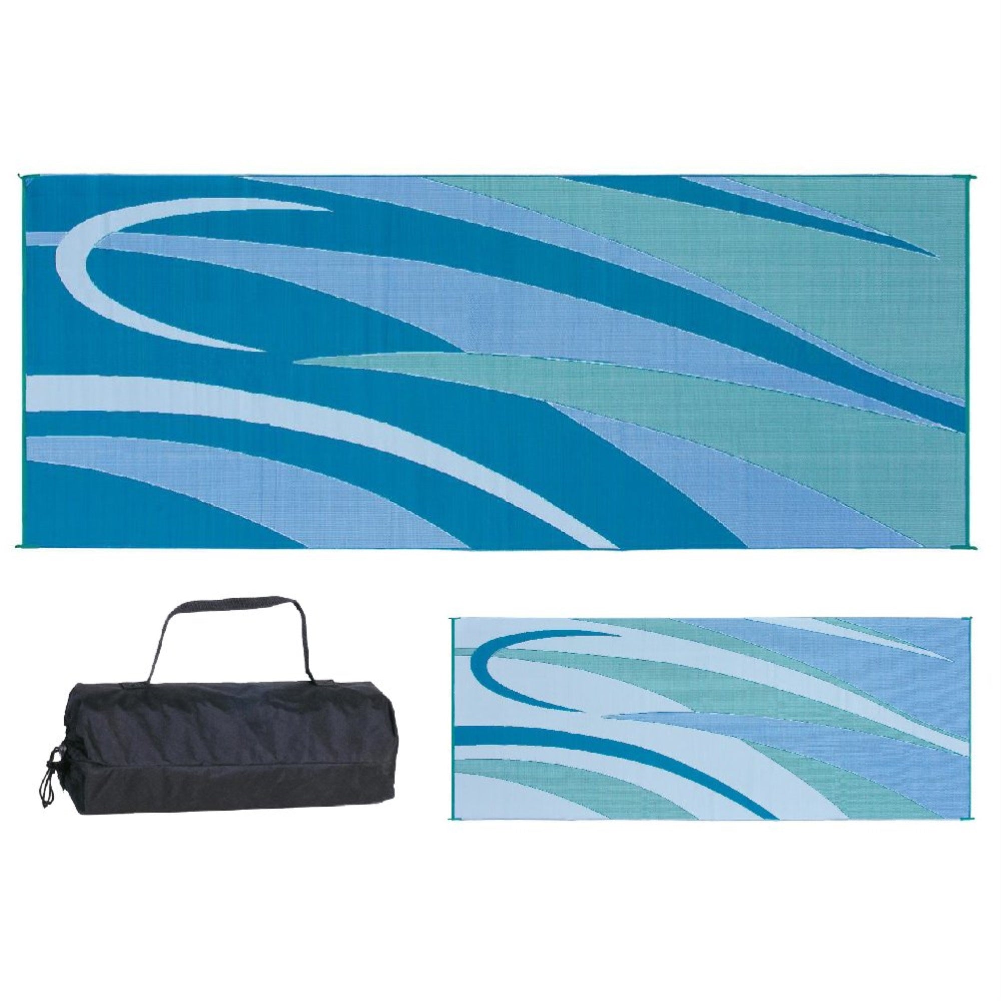 Ming'S Mark Gc3 Blue/Green 8' X 20 Graphic Mat