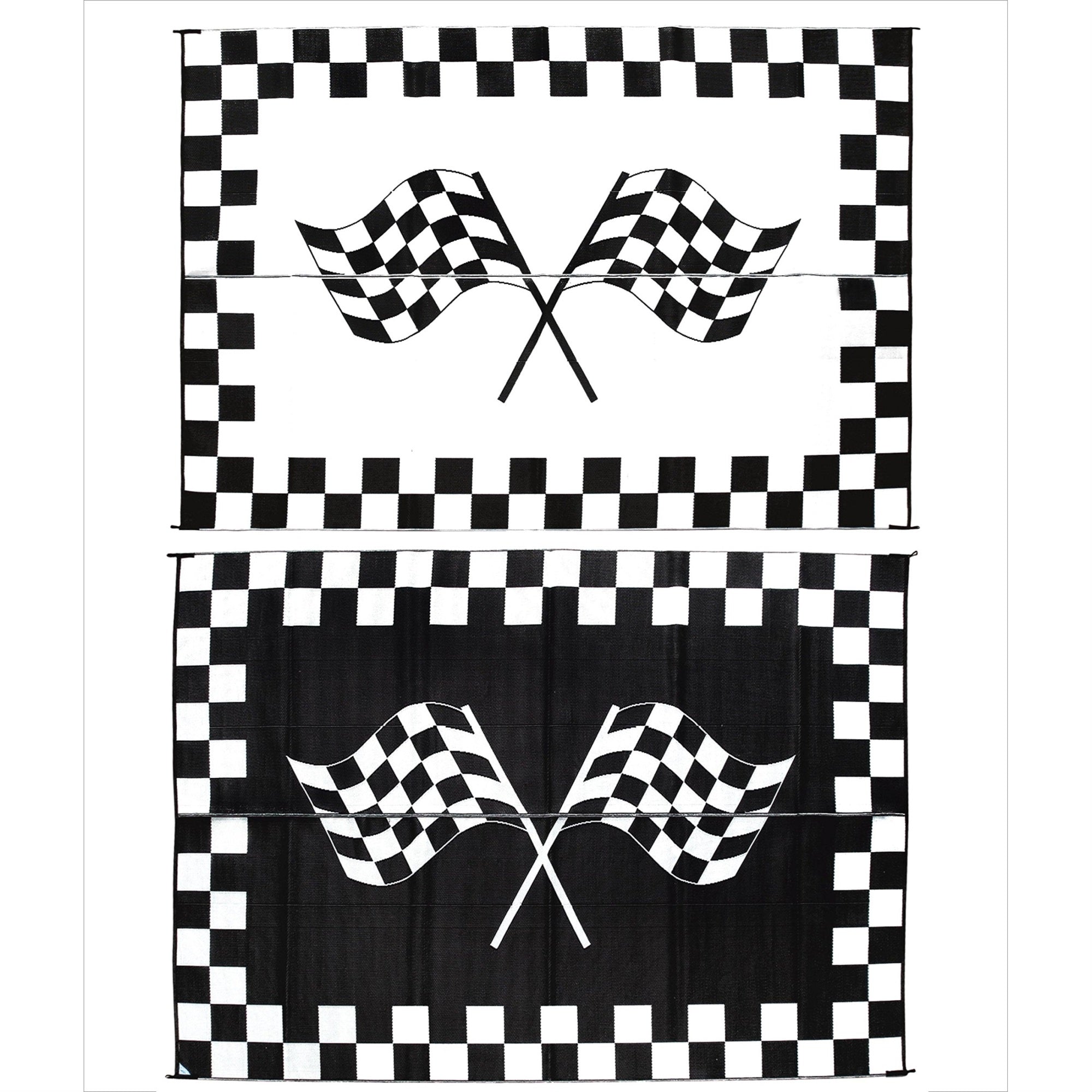 Stylish Camping Ming'S Mark Rf-9121 9' X 12' Racing Flag Mat