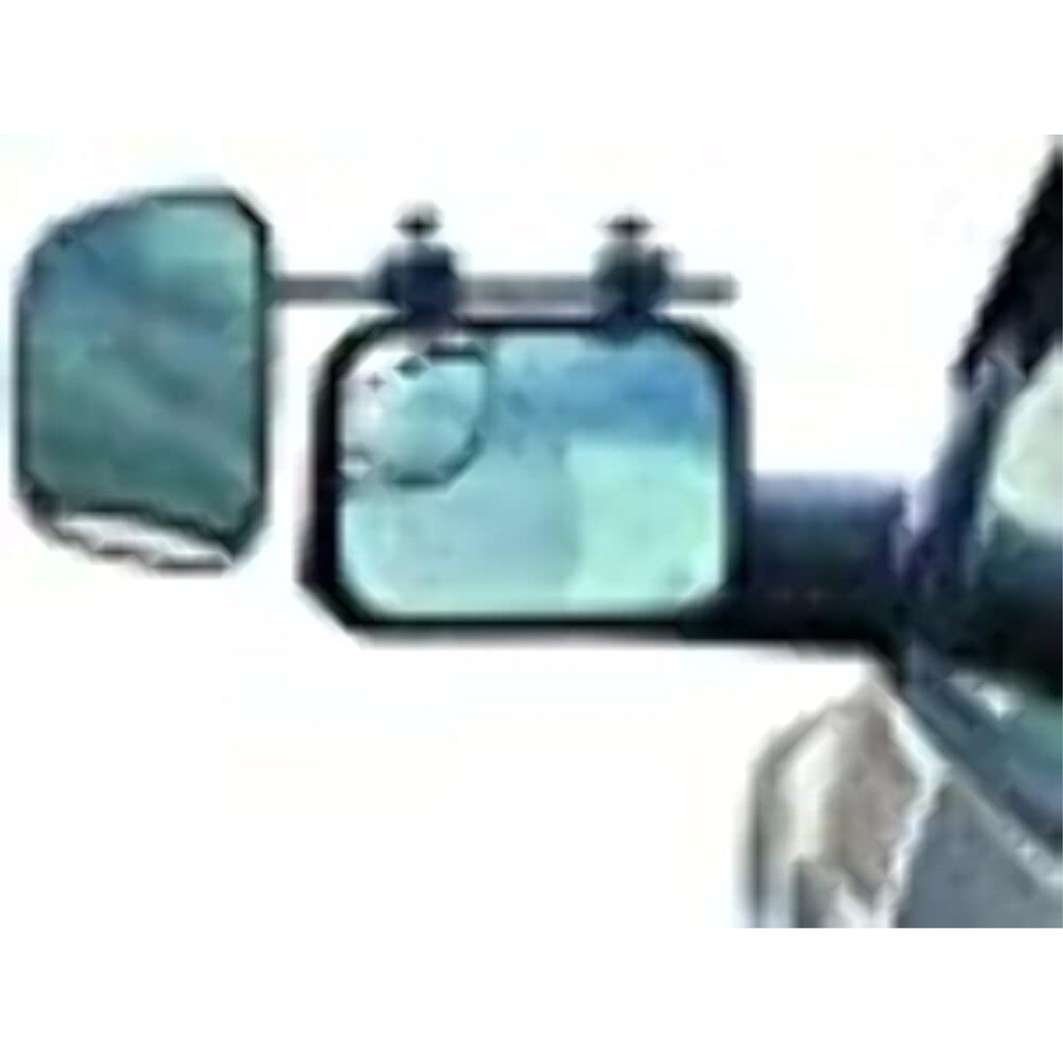 Milenco Mil2912 Grand Aero 3 Extra Wide Convex Towing Mirror, Pack Of 2