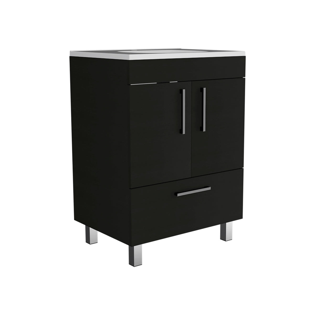 Velloc Single Bathroom Vanity  -Bathroom -Black
