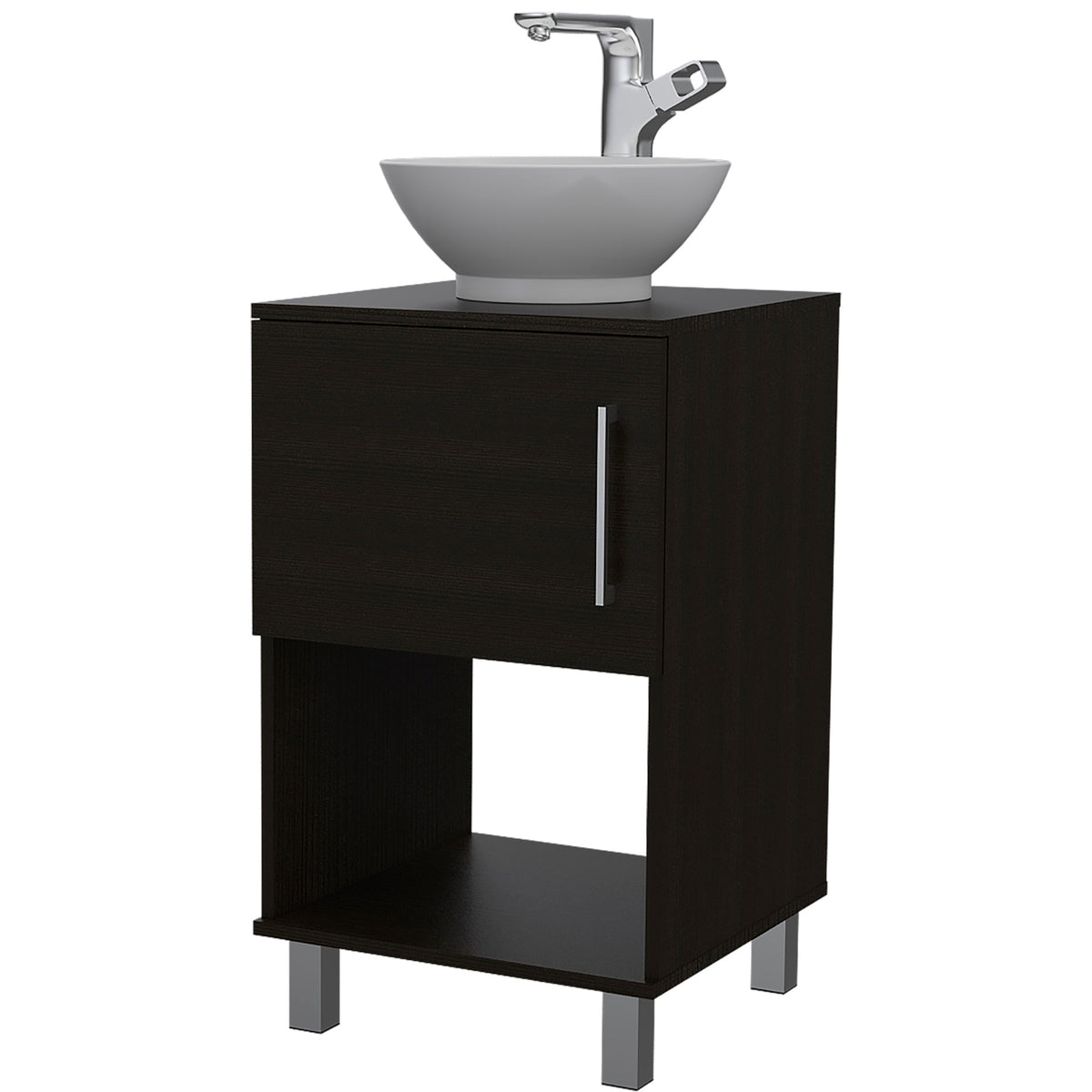 Gouda 18 Single Bathroom Vanity  -Bathroom -Black