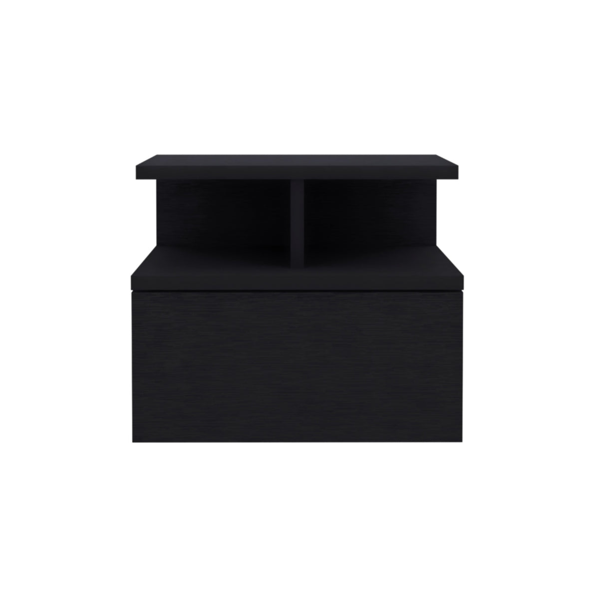 Adele Floating Nightstand -Bedroom-Black