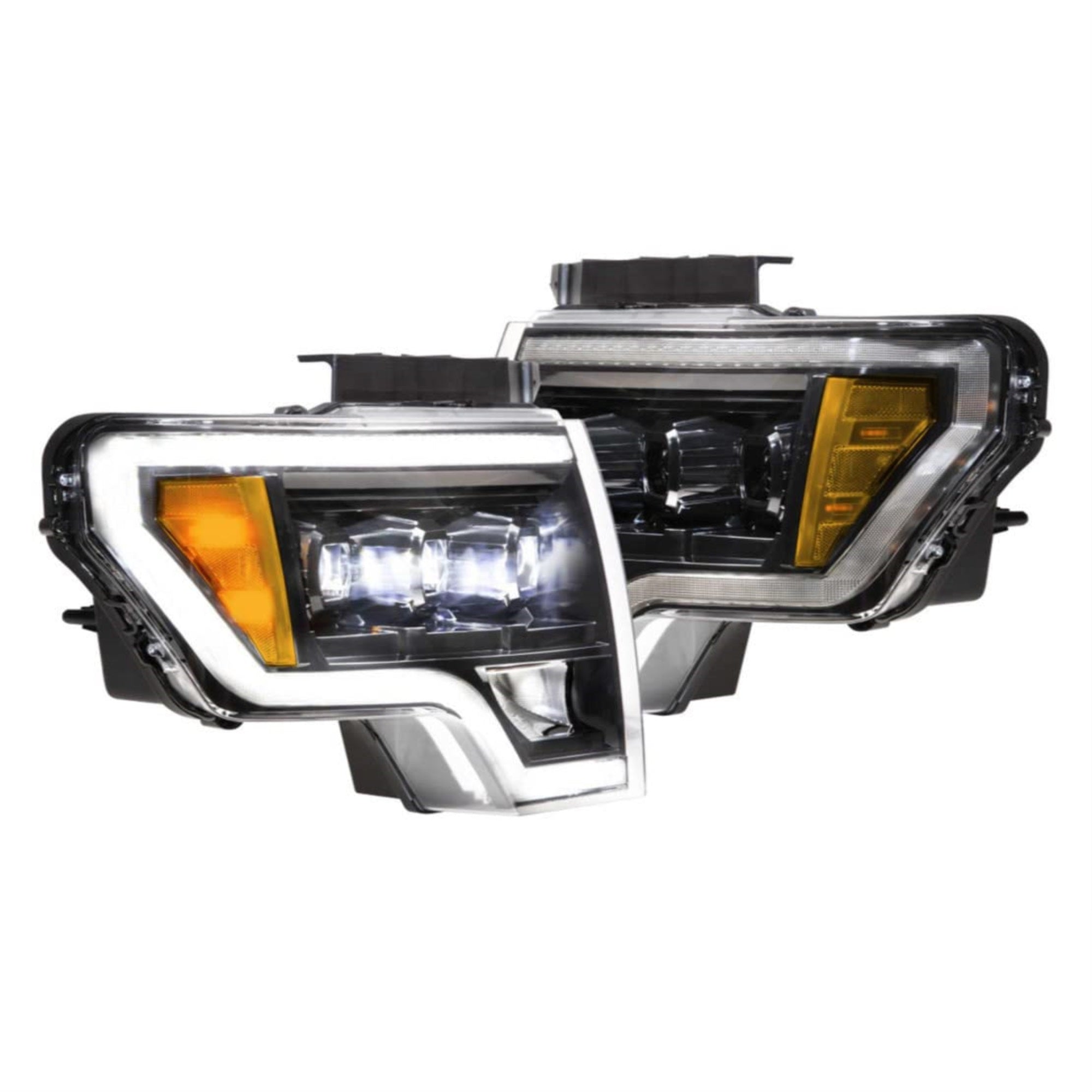 Morimoto Xb Led Headlights Fits Ford F-150 2009-2014, Plug And Play Pair Of Headlight Assemblies (Lf506-Asm)