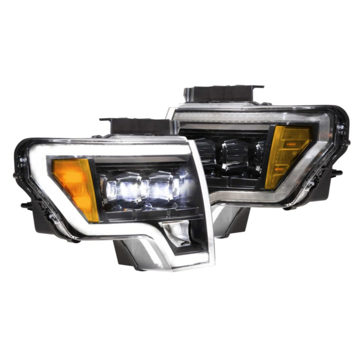 Morimoto Xb Led Headlights Fits Ford F-150 2009-2014, Plug And Play Pair Of Headlight Assemblies (Lf506-Asm)