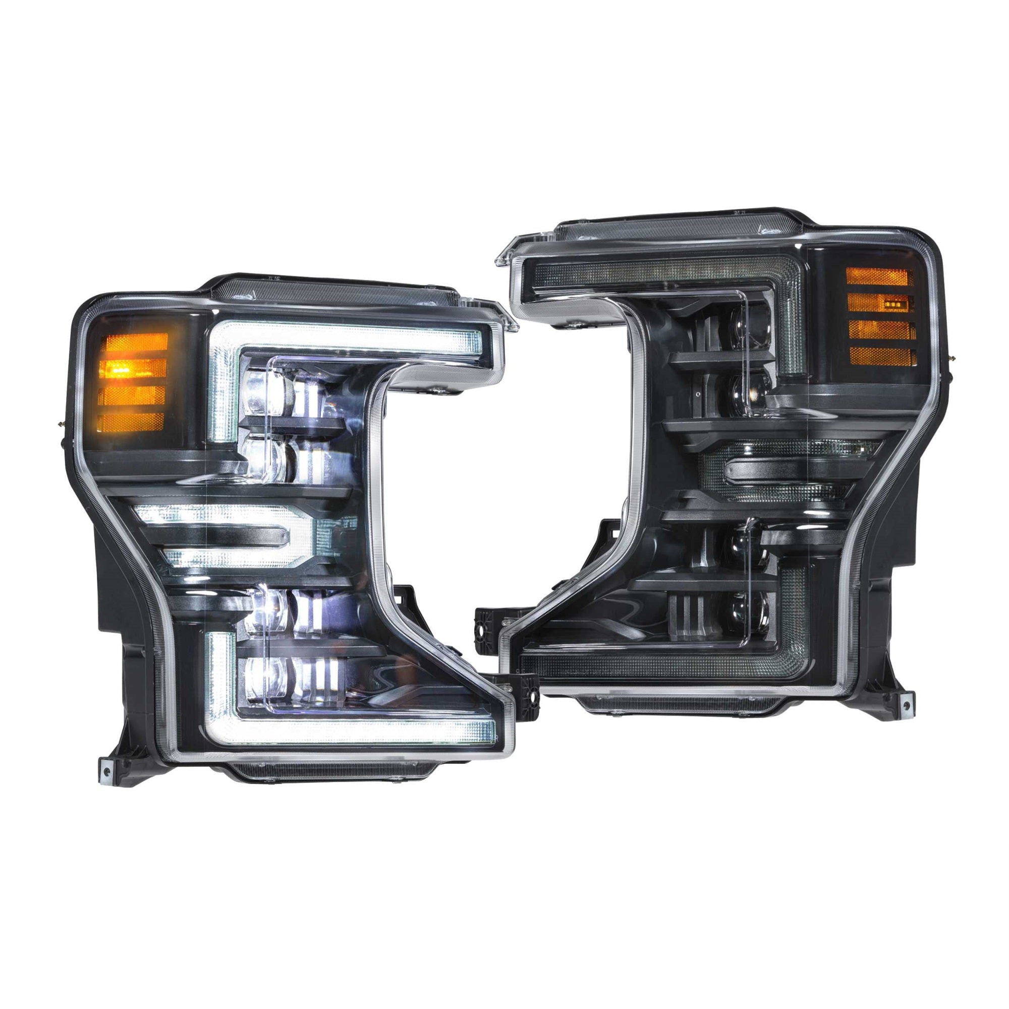 Morimoto XB LED Headlights, Plug and Play Headlight Housing Upgrade for Ford Super Duty (2020+) DOT Approved Complete LED Assembly (1x LF508)