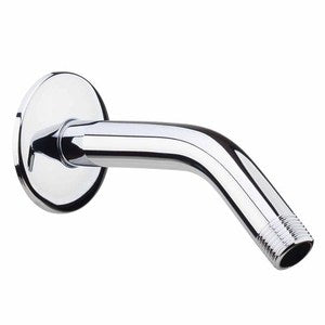 Miseno 6 Standard Shower Arm And Flange Polished Chrome