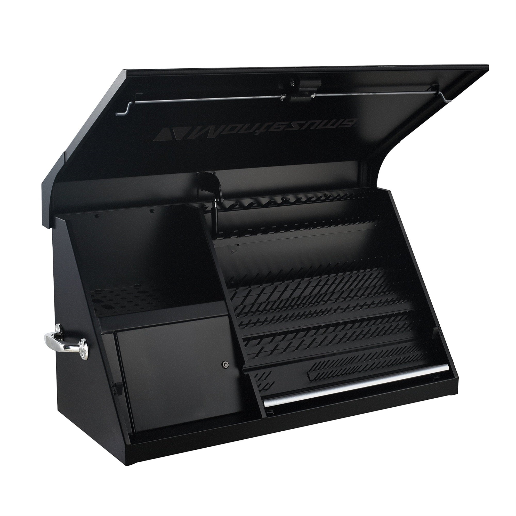 41In X 18In Triangle Toolbox Steel Black