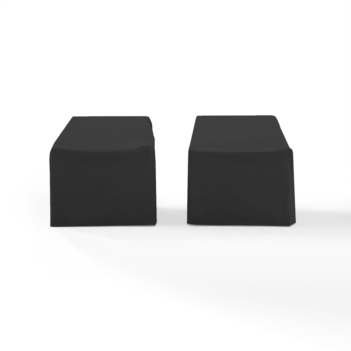 2Pc Outdoor Chair Furniture Cover Set Black - 2 Chairs