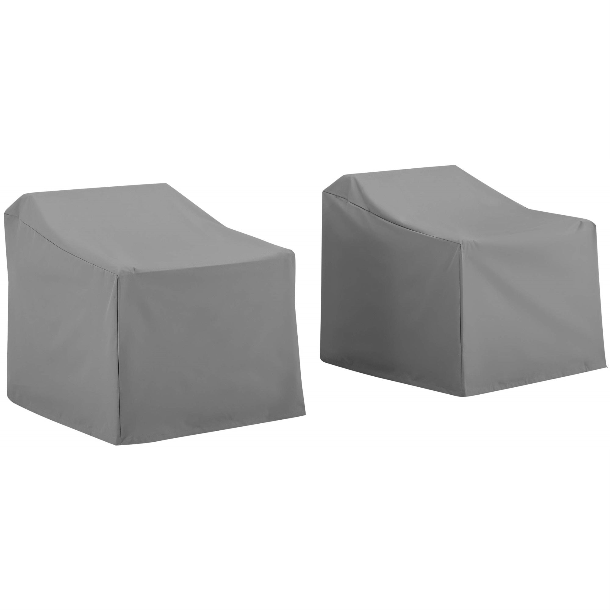 Casafoyer Furniture Patio Furniture Covers, Waterproof 2-Piece Outdoor Chair Cover Set For Backyard, Gray
