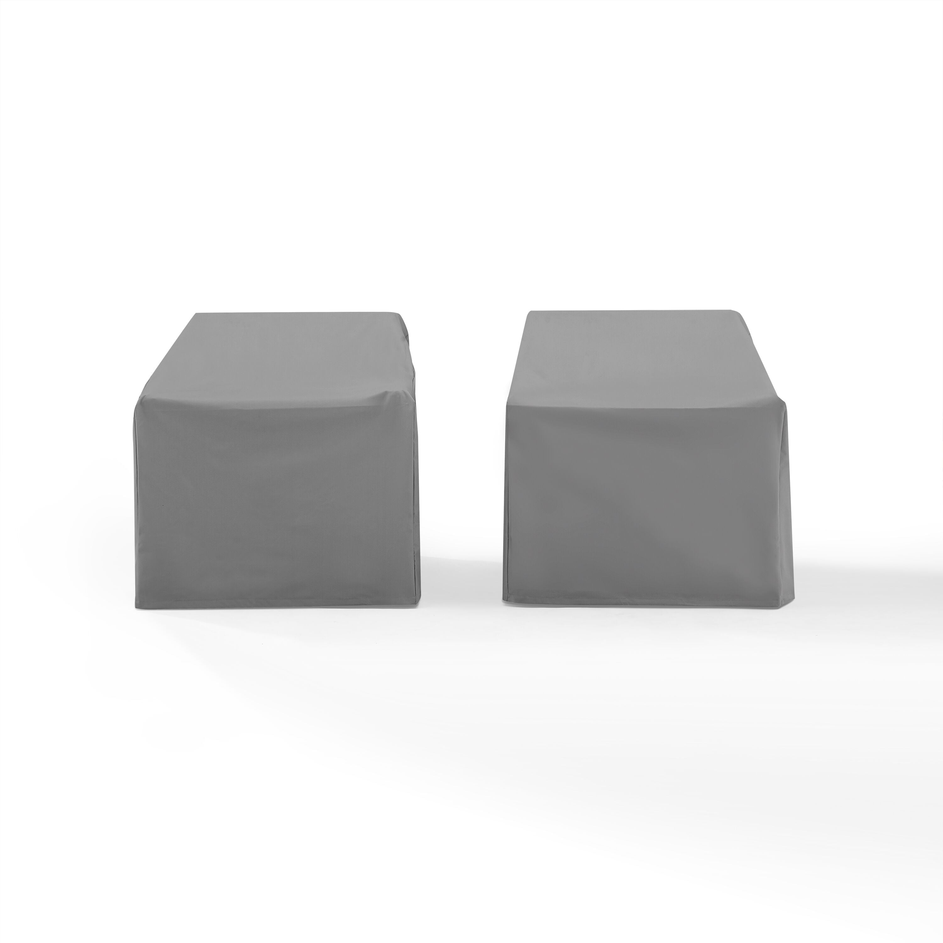 Set Of 2 Custom-Fitted Outdoor Chair Protective Covers | Durable Reinforced Vinyl | Weatherproof | Drawstring Closure | Fits Outdoor Wicker Chairs'