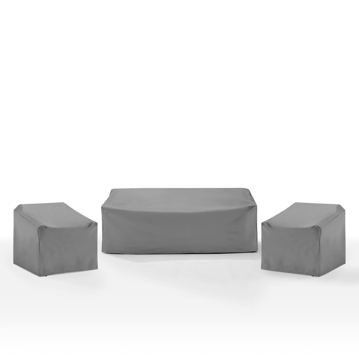 Universal Protective Outdoor Furniture Covers - Durable Reinforced Vinyl, Snug Fit, Weatherproof - Fits Wicker Sofas & Patio Chairs'