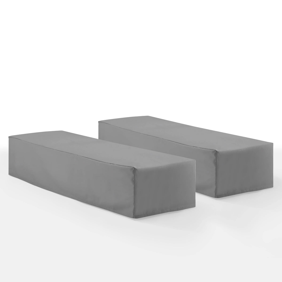Outdoor Chaise Lounge Furniture Cover Set - Durable Reinforced Vinyl, All-Weather Protection, Secure Fit - Various Sizes'