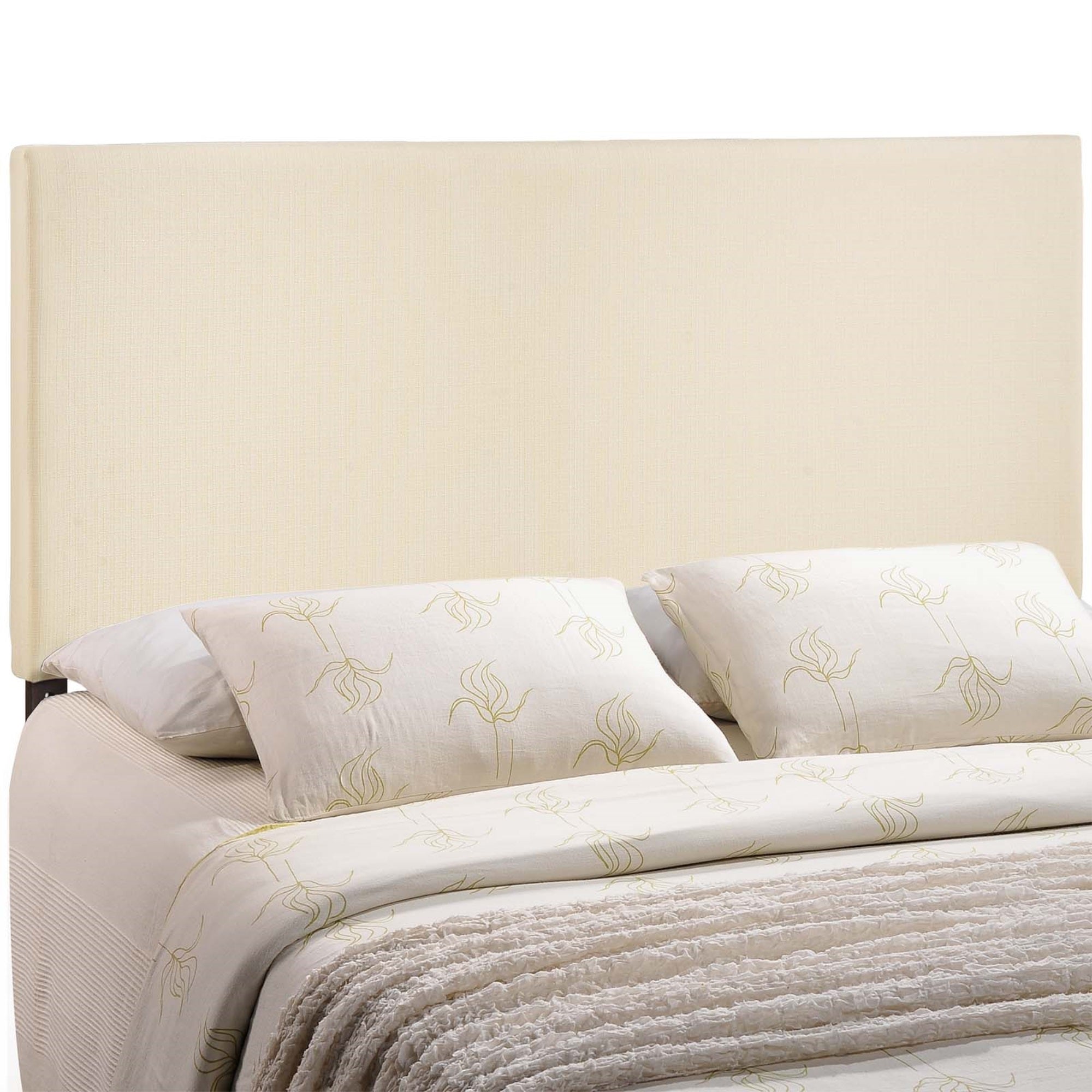 Ergode Region Linen Fabric Upholstered King Headboard - Elegant And Spacious Upgrade For Your Bed