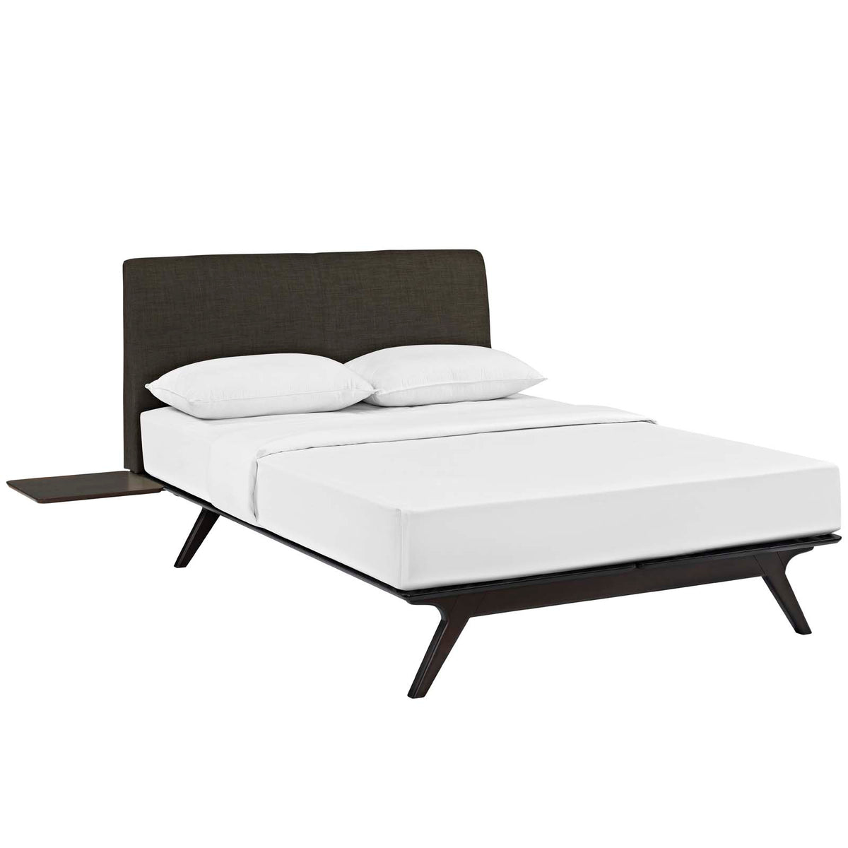 Tracy 3 Piece Queen Bedroom Set - Cappuccino Brown