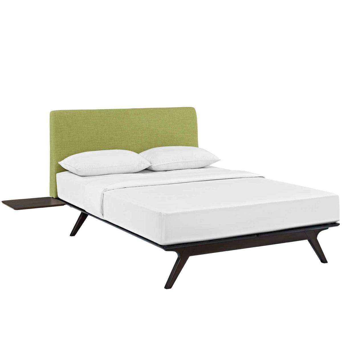 Tracy 3 Piece Queen Bedroom Set - Cappuccino Green