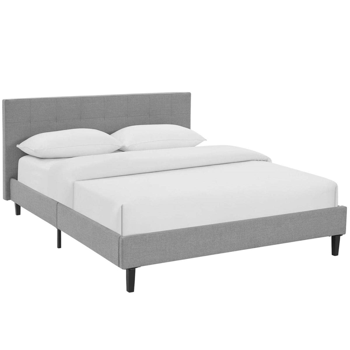 Yardlio Linnea Platform Bed: Stylish, Functional, Sturdy - No Mattress Included