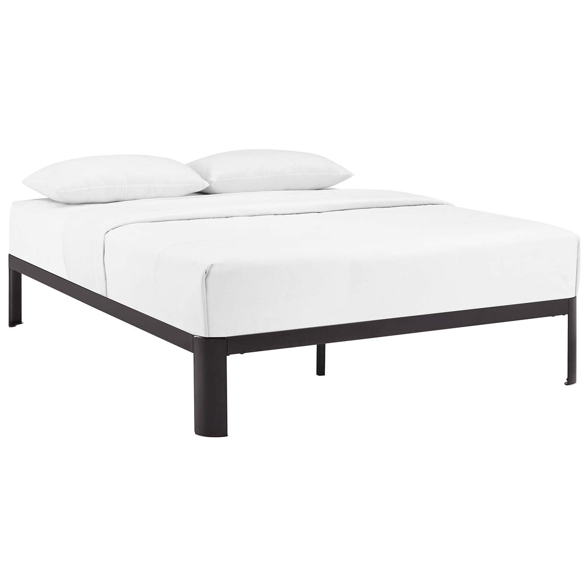 Corinne Queen Bed Frame - Brown