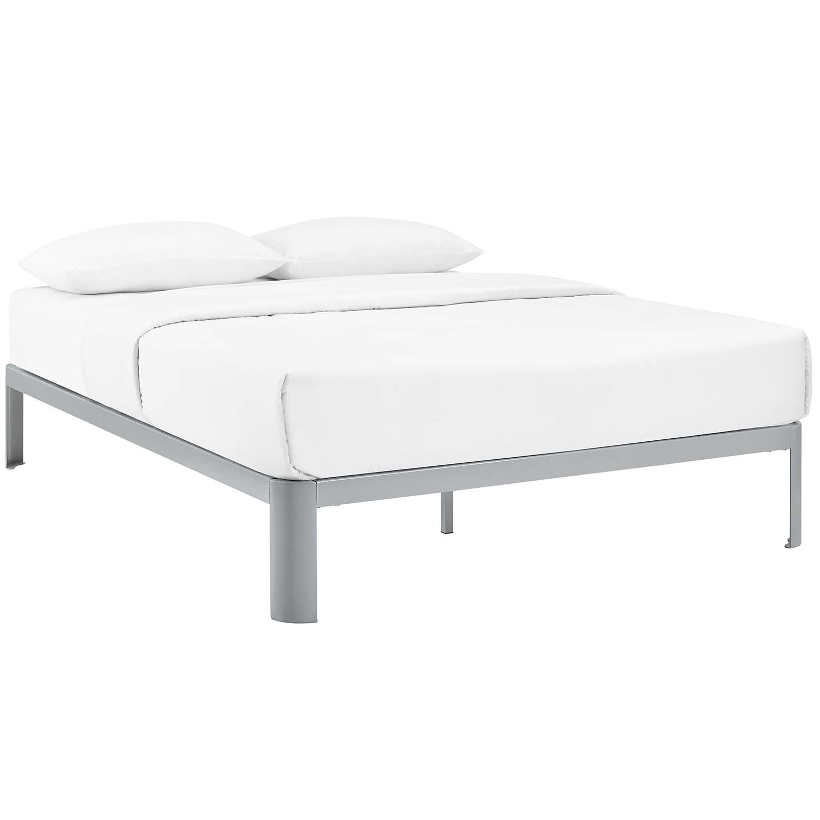 Corinne Queen Bed Frame - Gray