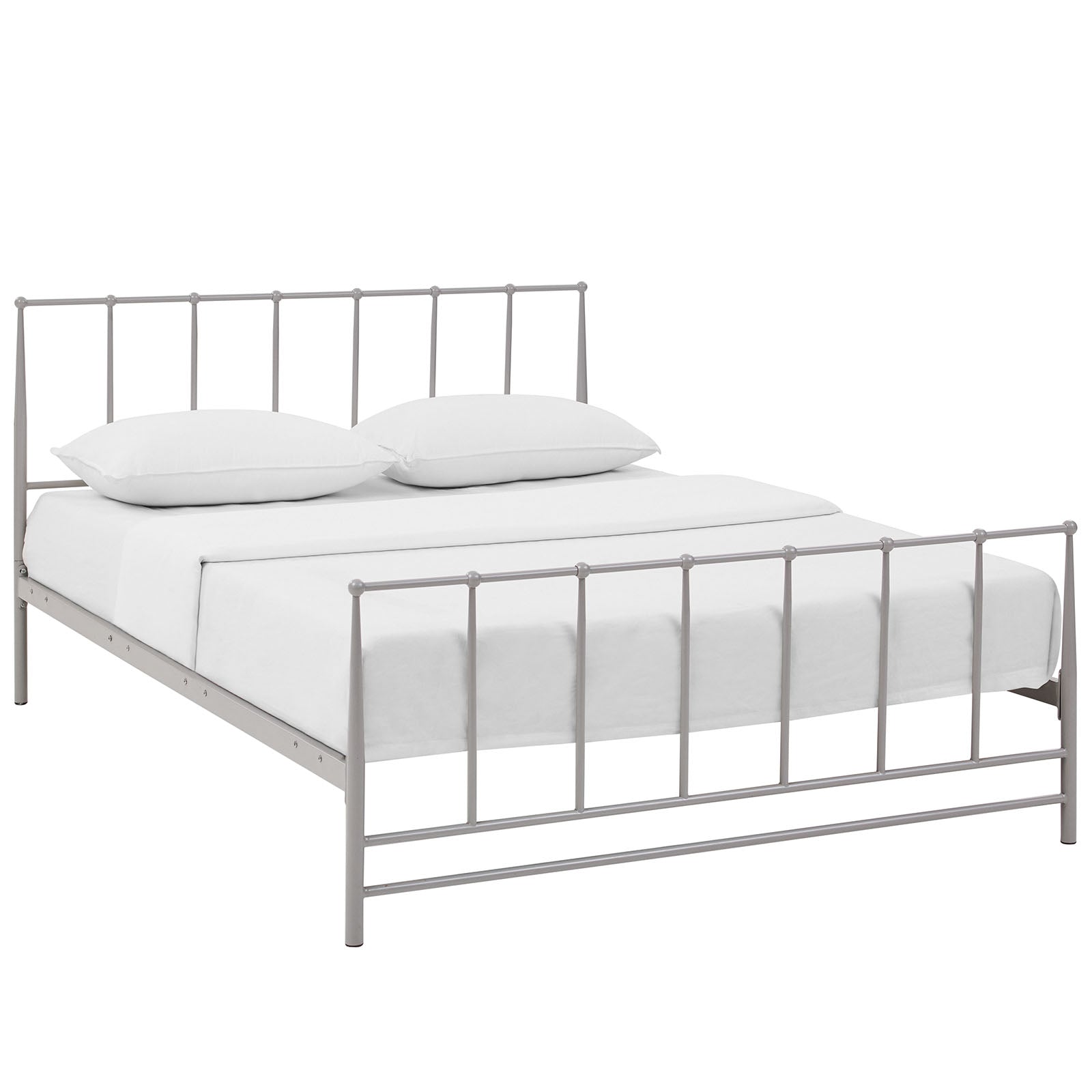 Estate King Bed - Gray