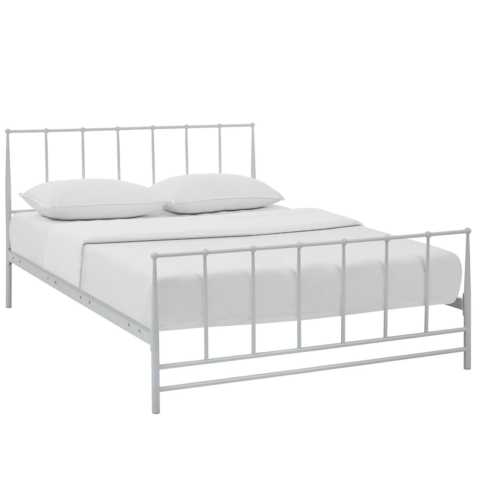 Estate King Bed - White