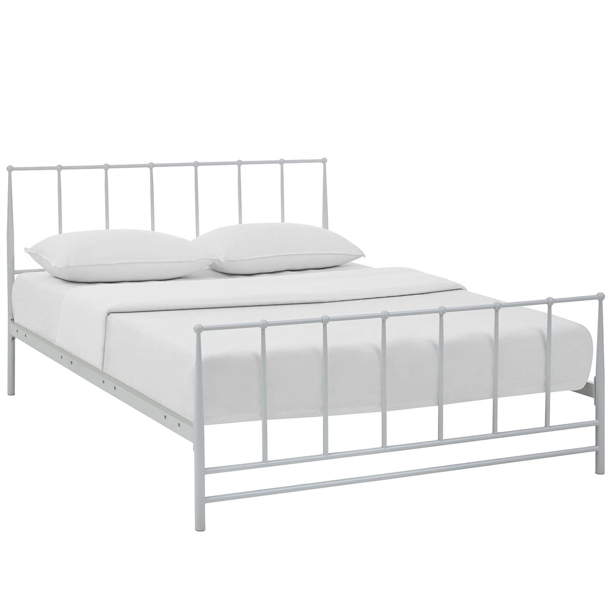 Estate King Bed - White