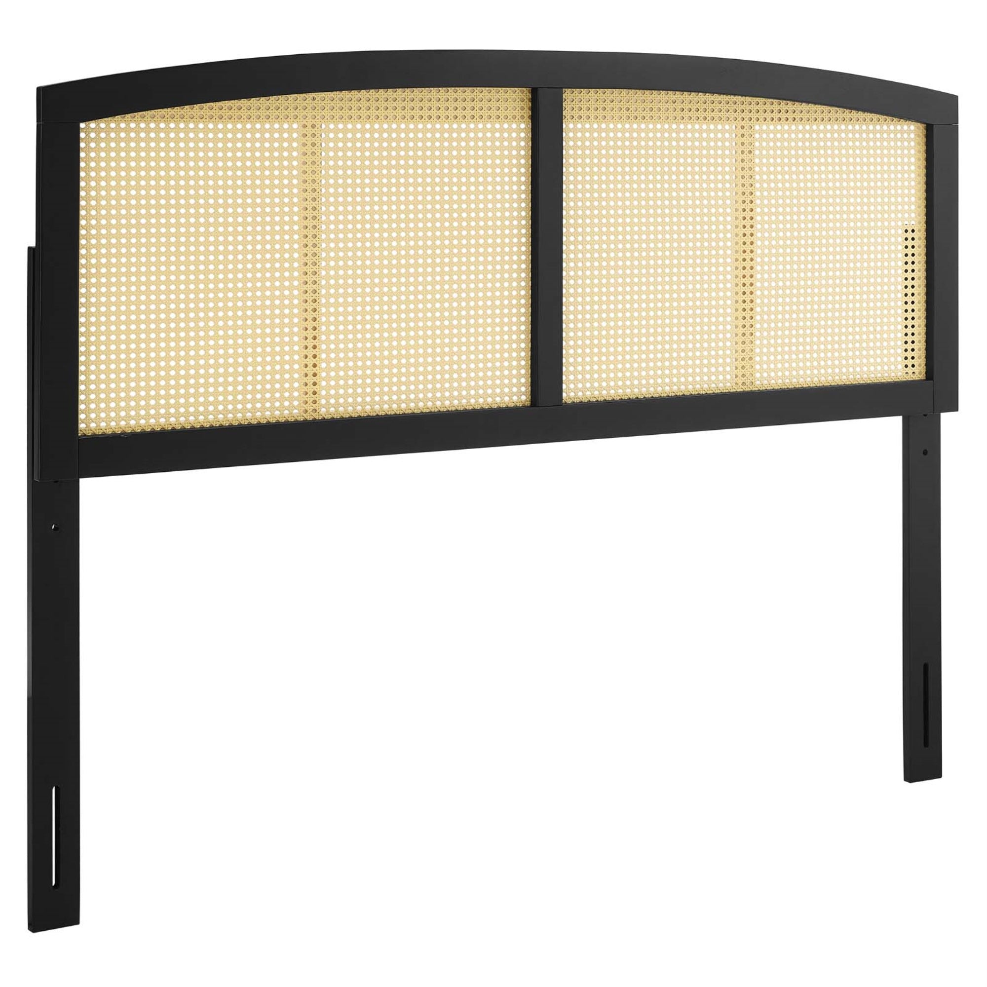 Halcyon Cane Full Headboard - Black