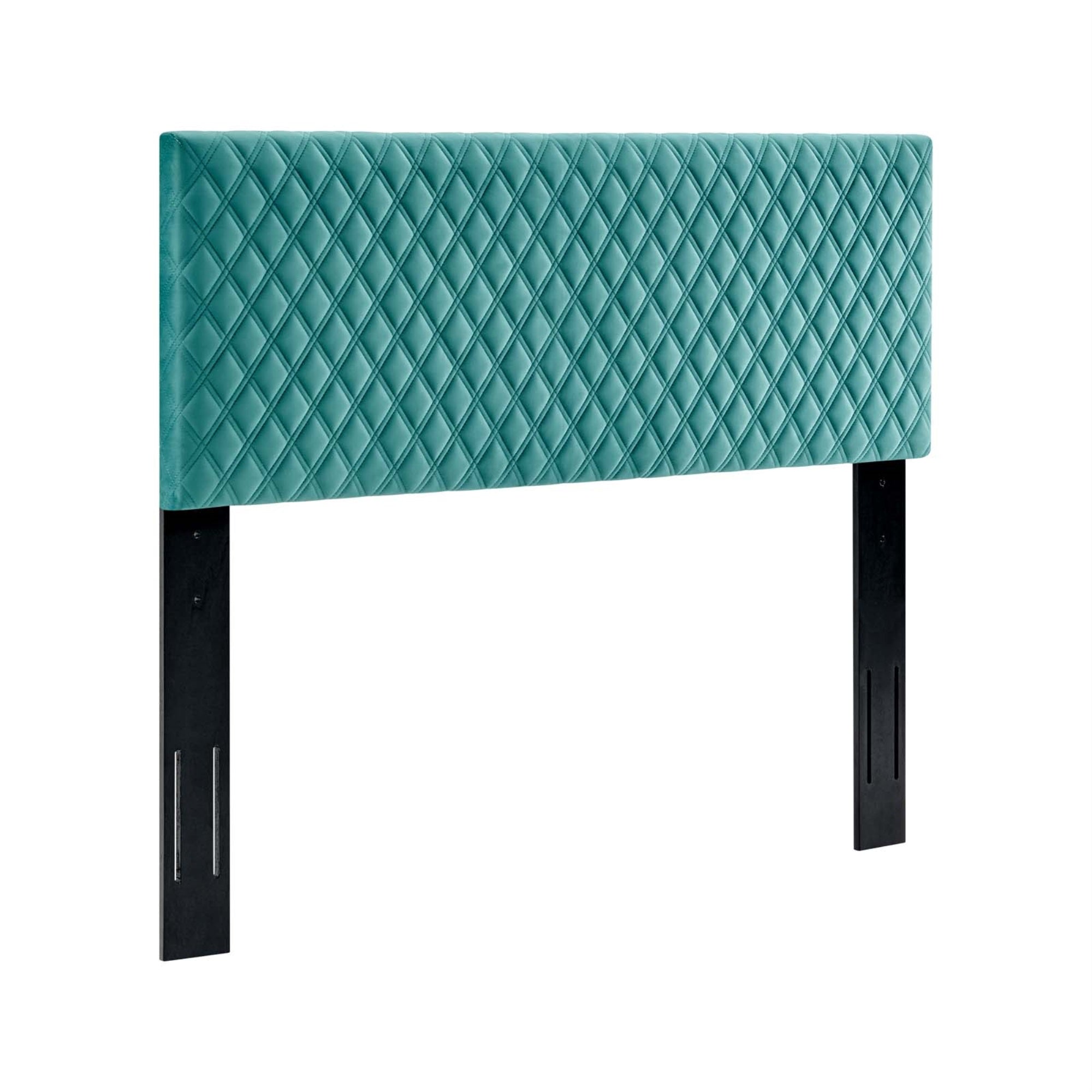 Angela Full/Queen Performance Velvet Headboard - Teal