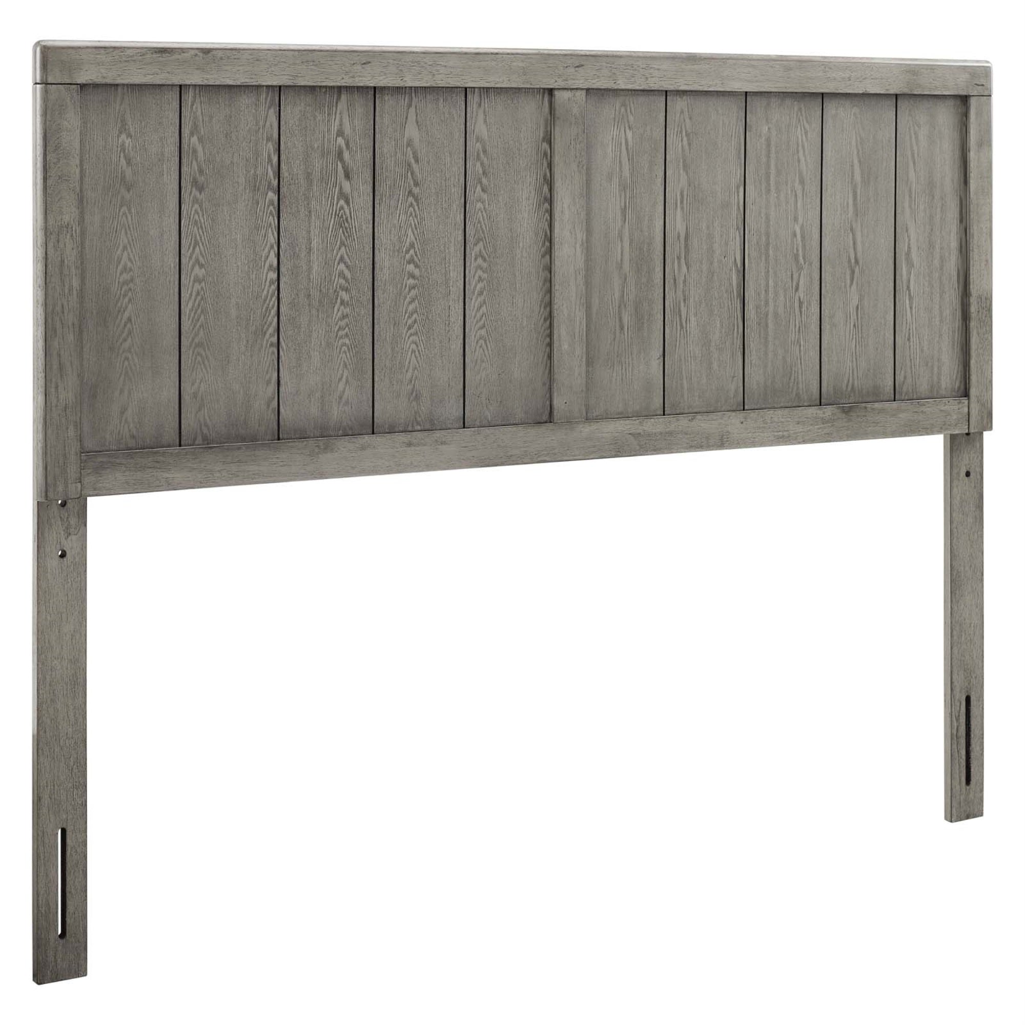 Robbie Twin Wood Headboard - Gray