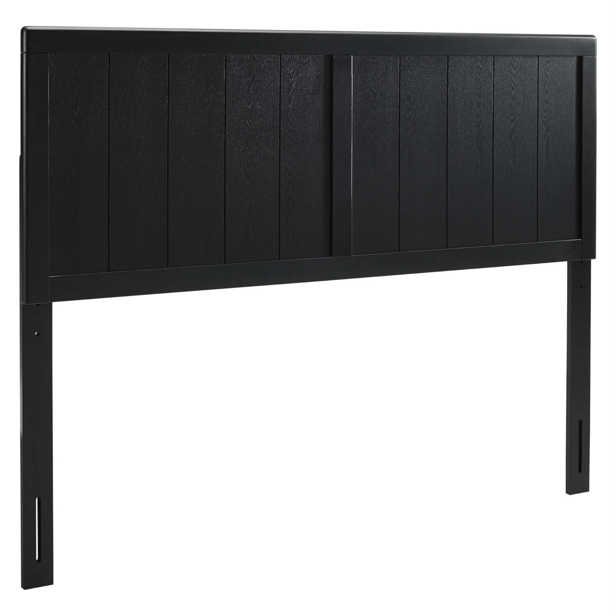 Robbie Full Wood Headboard - Black