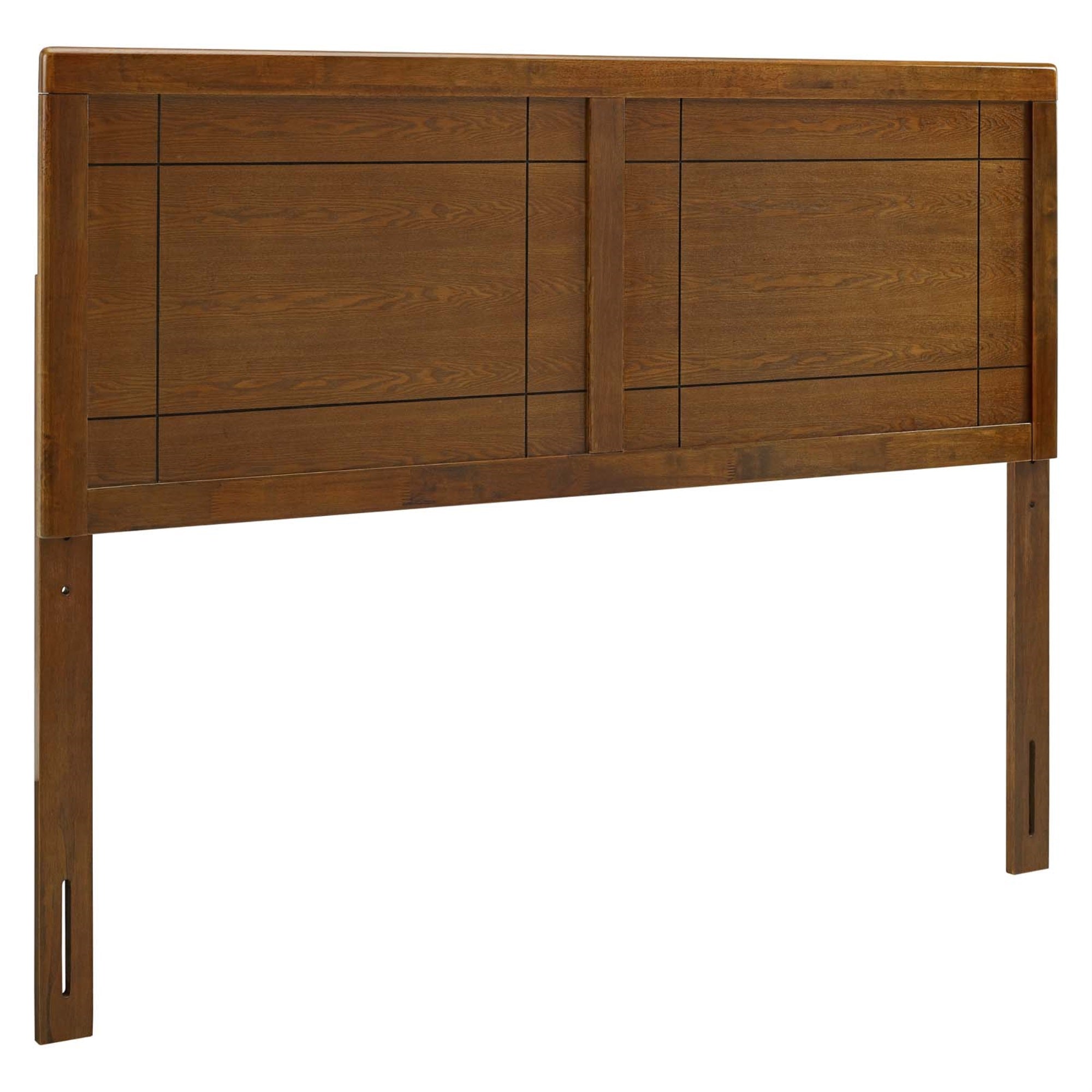 Retro Charm Meets Contemporary Style With Archie Wood King Headboard - Walnut. Enhance Your Bedroom With This Timeless Window Pane Design. Compatible With Billie And Margo Collections. Crafted From Durable Rubberwood And Mdf Veneer. Assembly Required.
