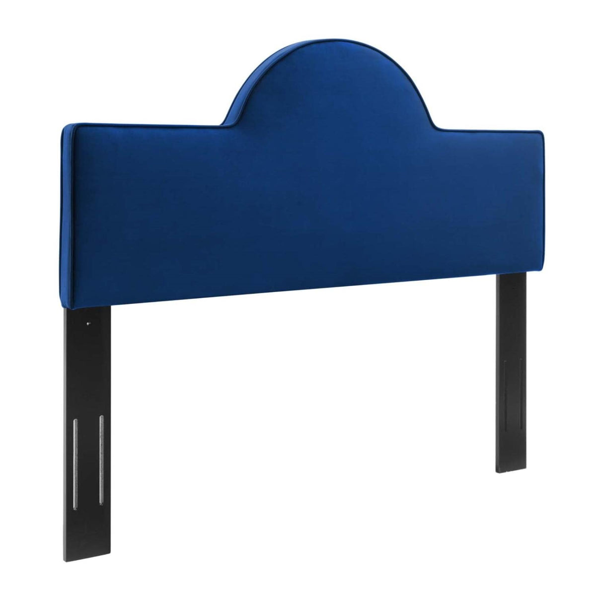 Yardlio Dawn Performance Velvet Headboard - Queen/Full Size, Stain-Resistant & Adjustable