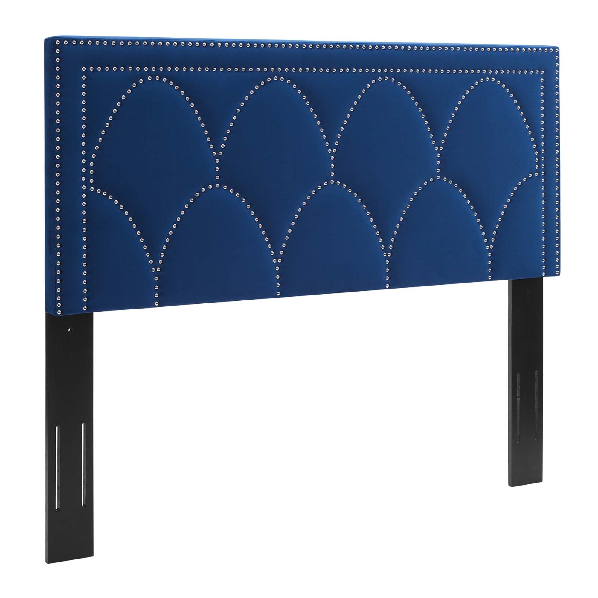 Luxurious Greta Velvet Twin Headboard - Elegant, Comfortable, And Adjustable