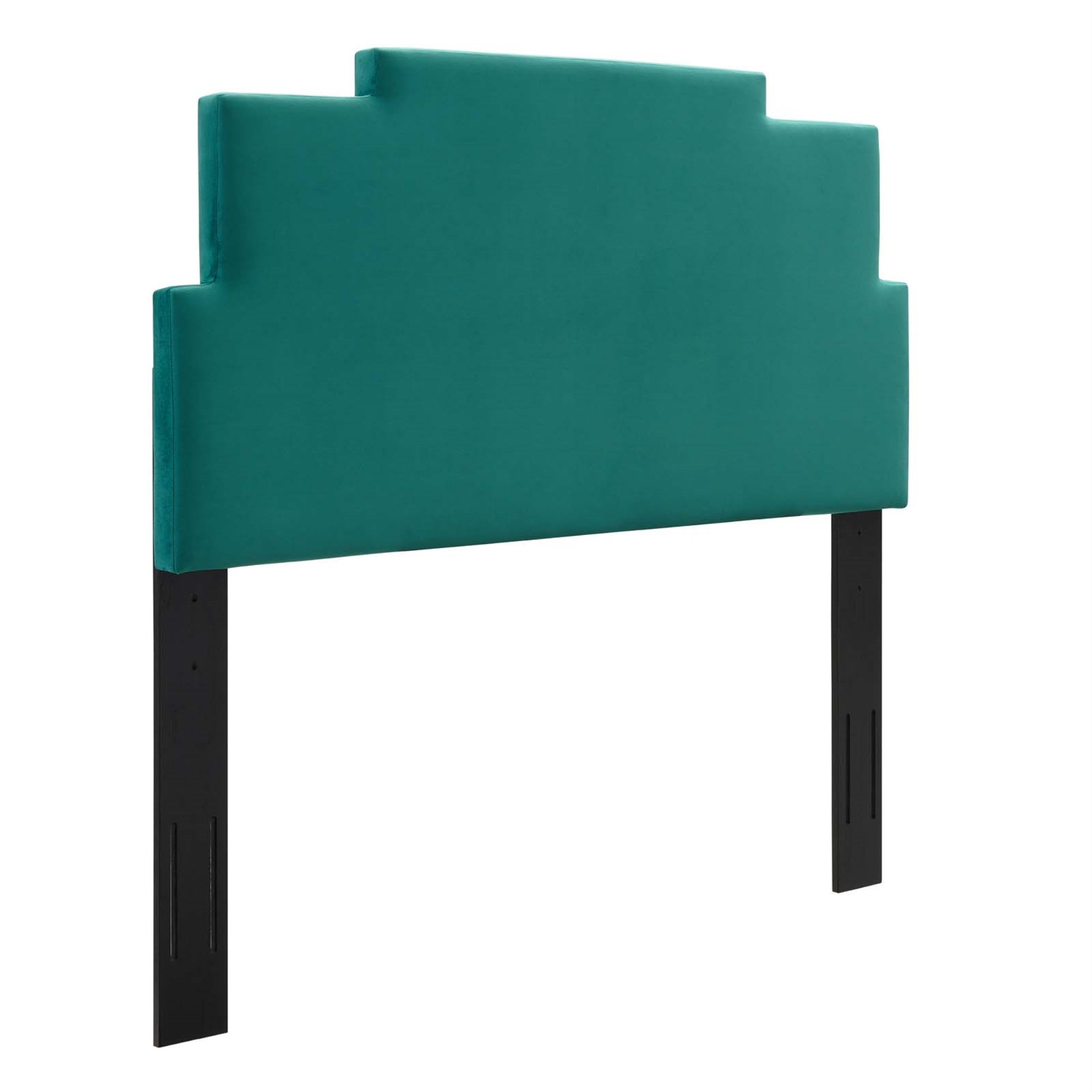 Luxurious Kasia Performance Velvet Twin Headboard - Elegant, Stylish, And Comfortable