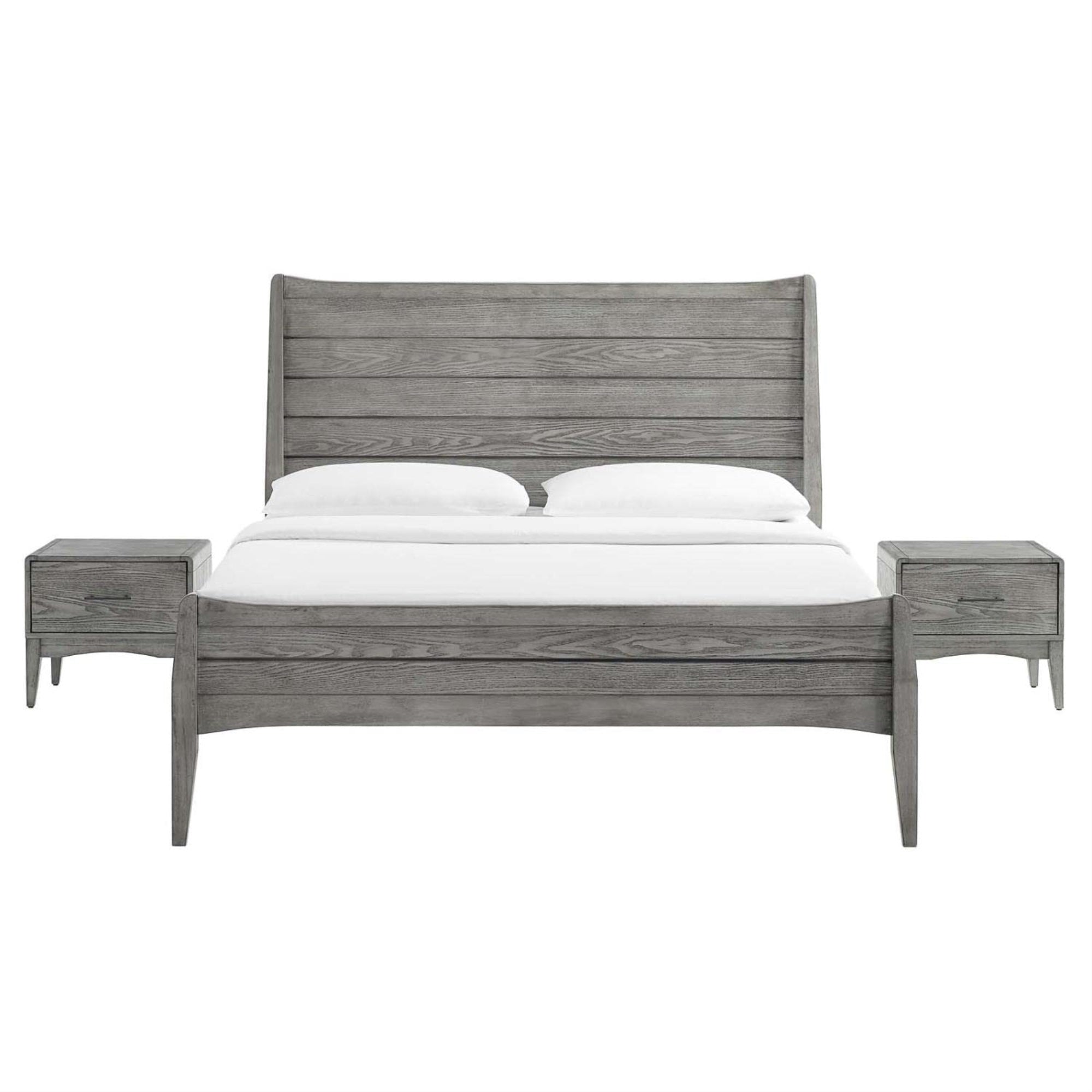 Casafoyer Mod-6365-Gry-Set Georgia 3 Piece Bedroom Set, Gray Miscellaneous