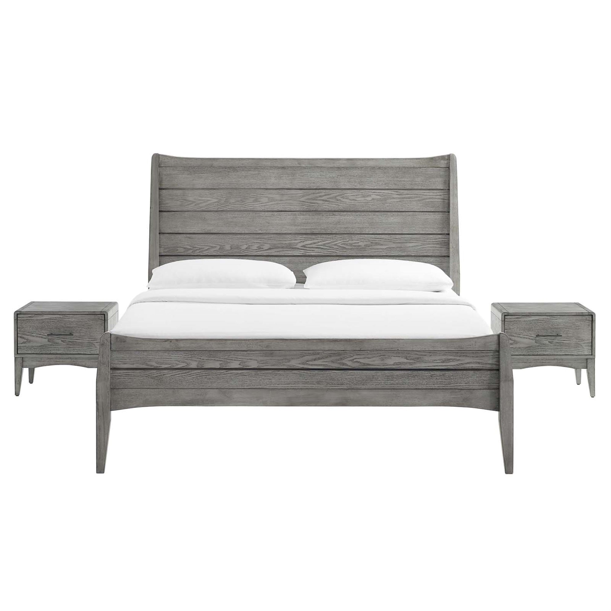 Georgia 3 Piece Queen Bedroom Set Gray