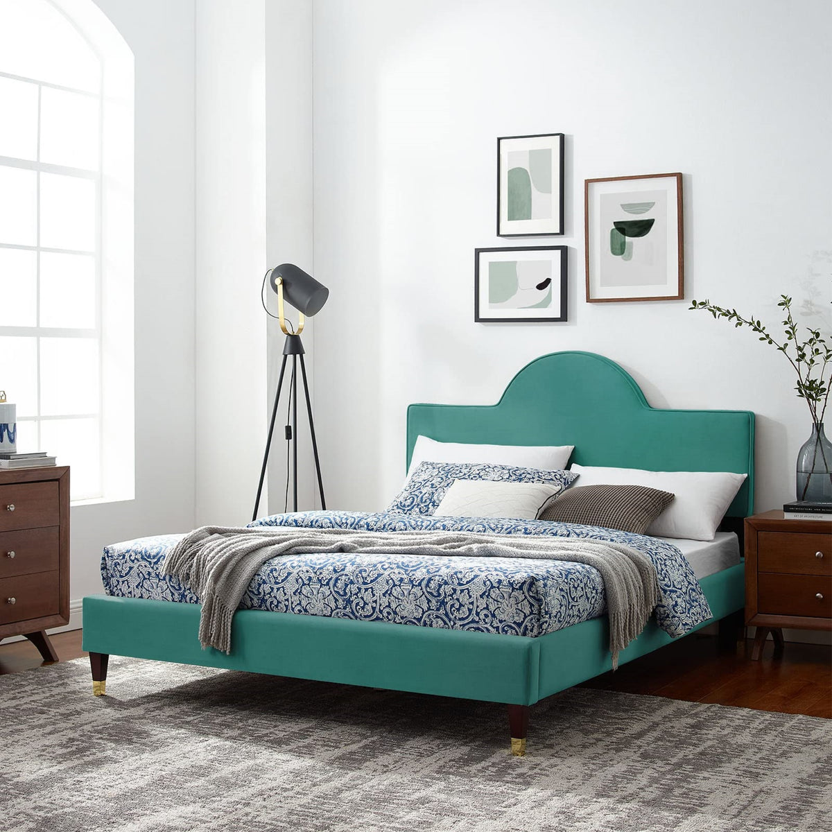 Casafoyer Aurora Platform, Full, Teal