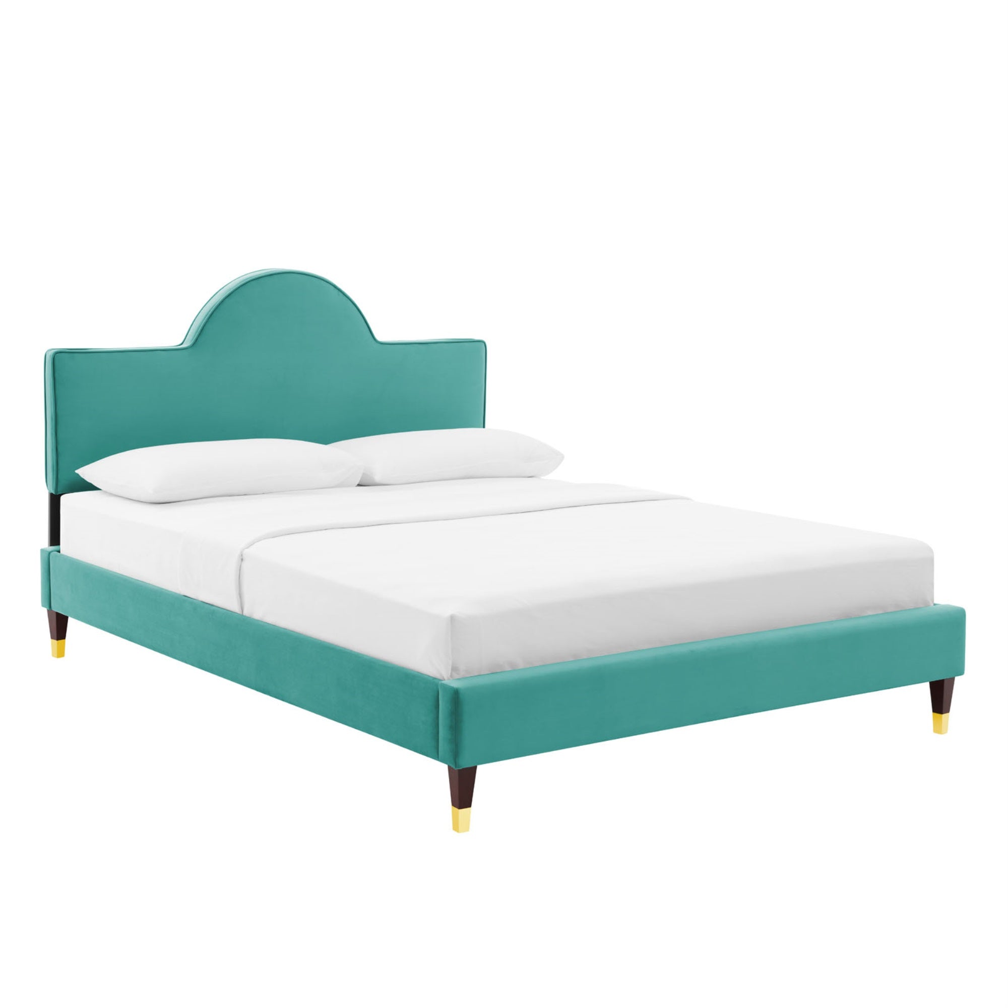 Aurora Performance Velvet Full Bed: Luxurious, Stylish, And Supportive