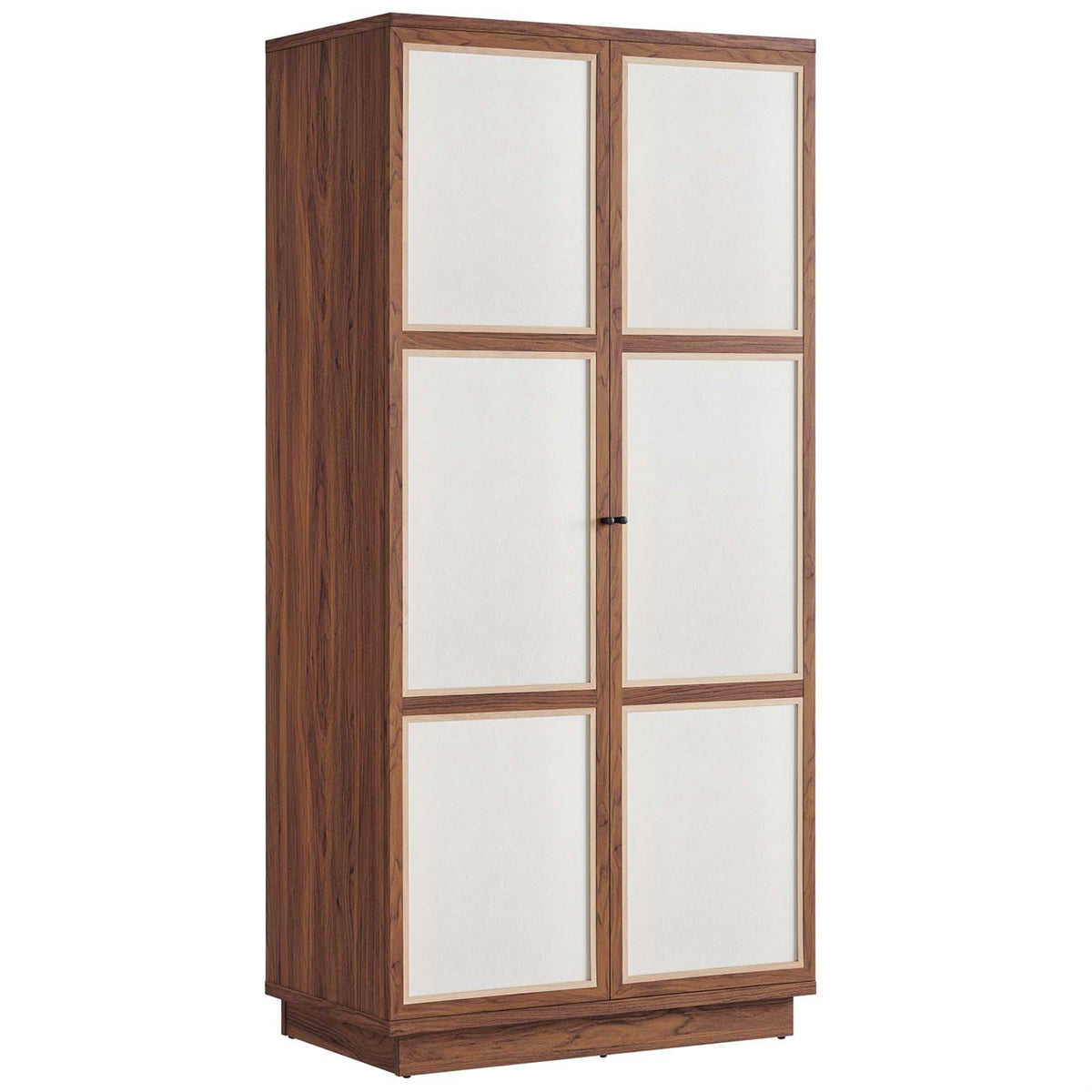 Capri 70' Tall Wood Grain Storage Cabinet