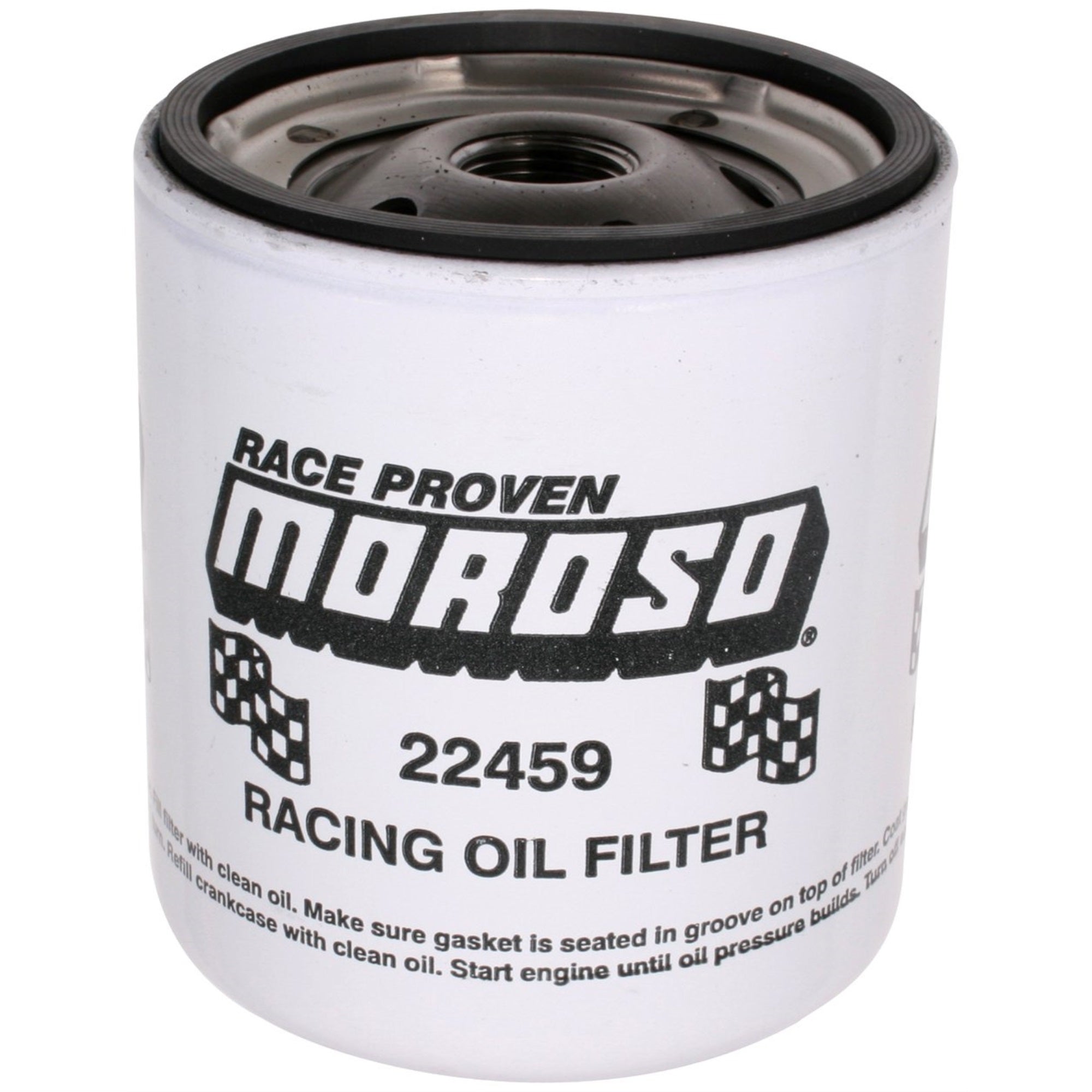 Moroso 22459 Racing Oil Filter, Chevy, Short, Ph30 Tg30 L20049 51069 Pf25 6438261 Hp-2002 Lf225