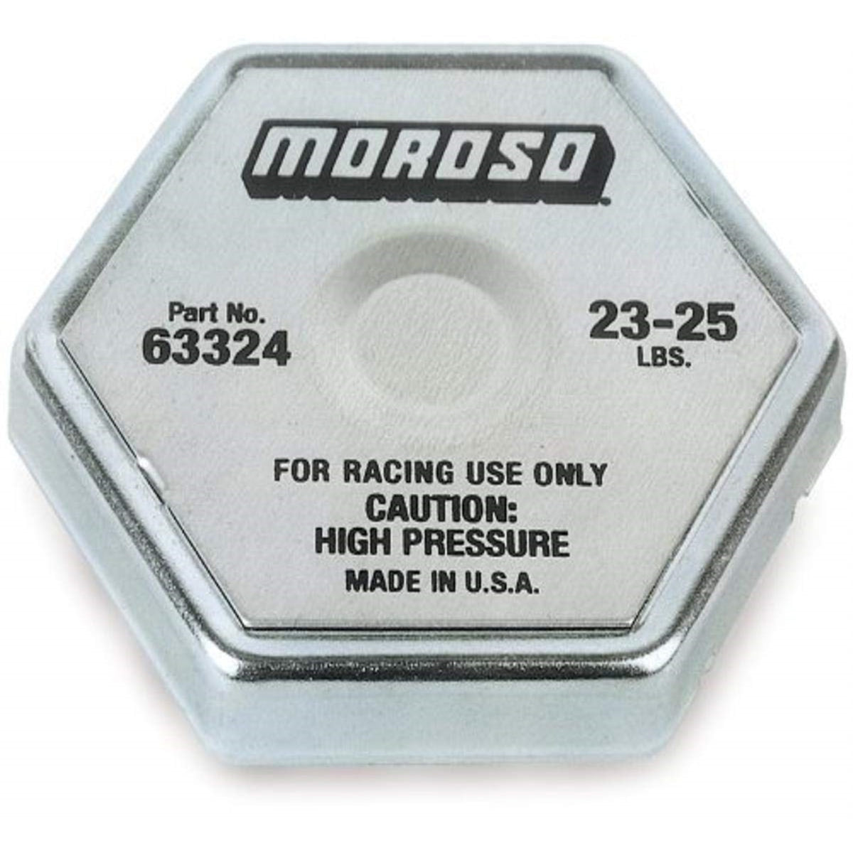 Moroso 63324 24 Lbs. Radiator Cap