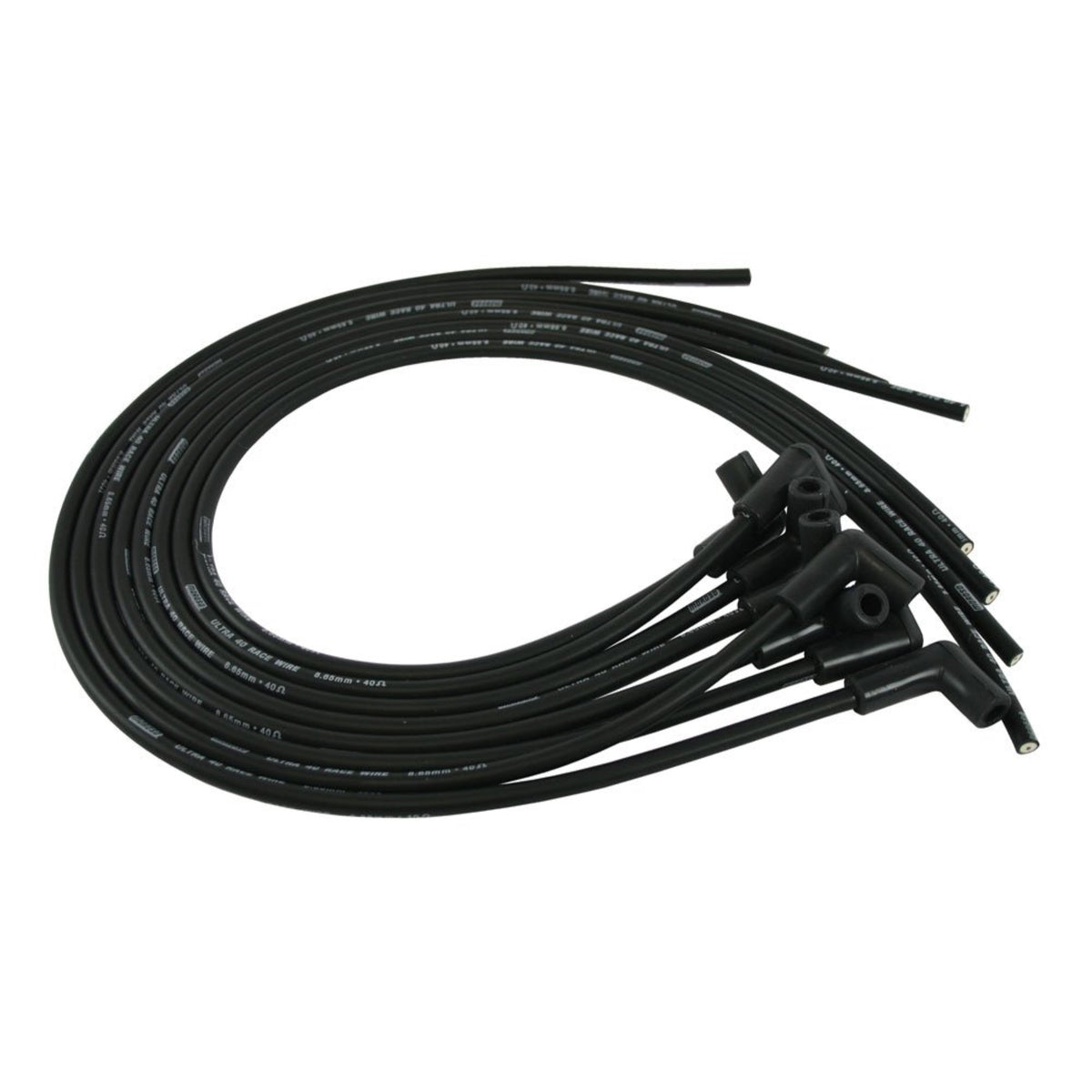 Moroso 73709 Ultra 40 Plug Wire Set-Black