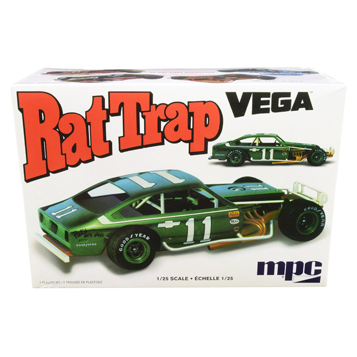 Skill 2 Model Kit Chevrolet Vega Modified 'Rat Trap' 1/25 Scale Model By Mpc