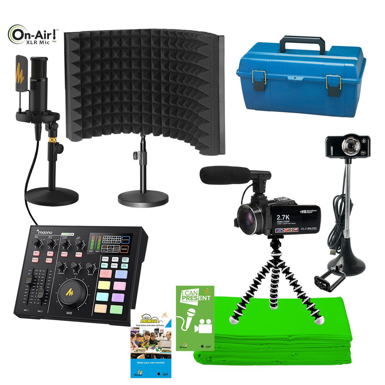 Esports Media Production Ultra-Deluxe Studio Kit with XLR Mic