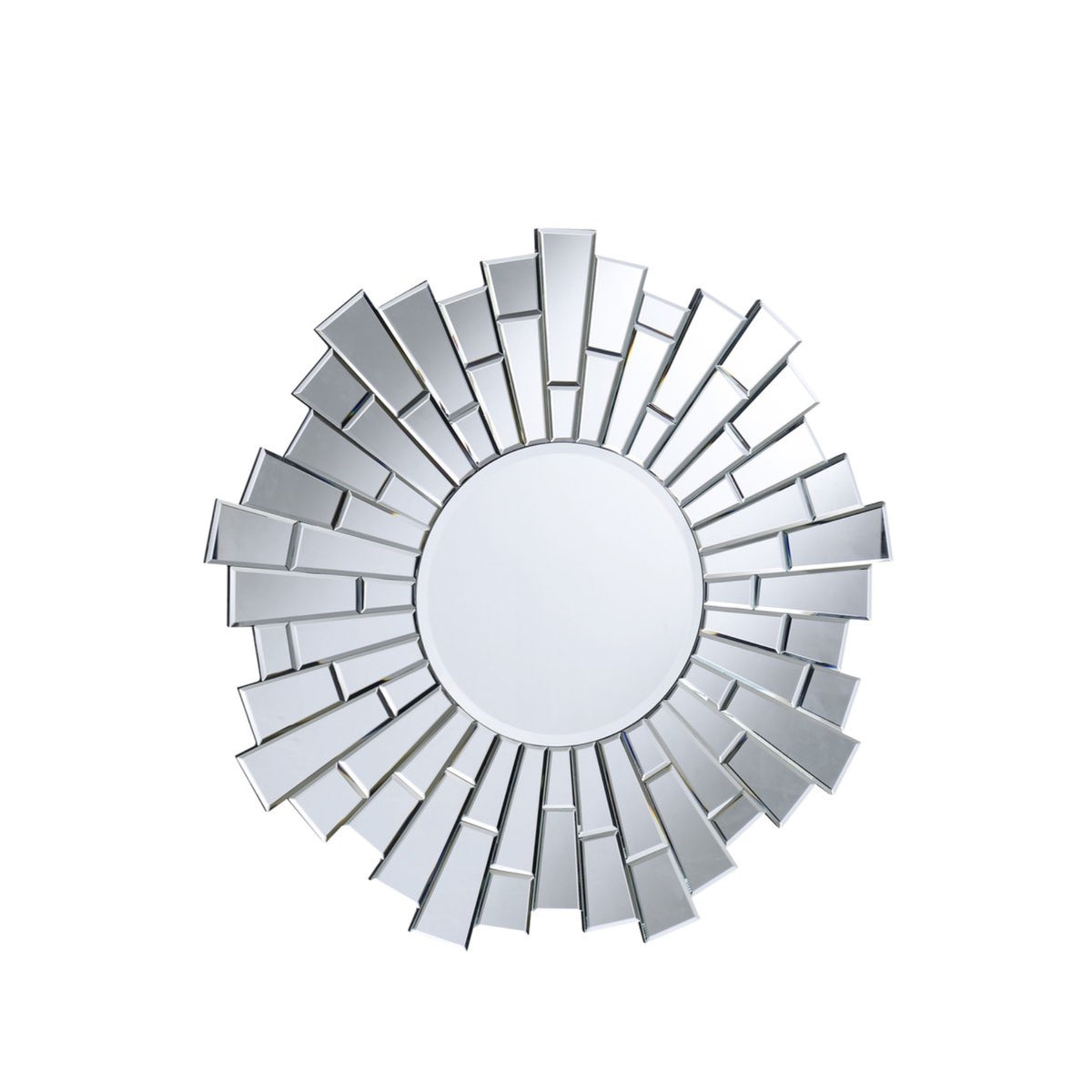 Modern 24 In. Contemporary Mirror In Clear