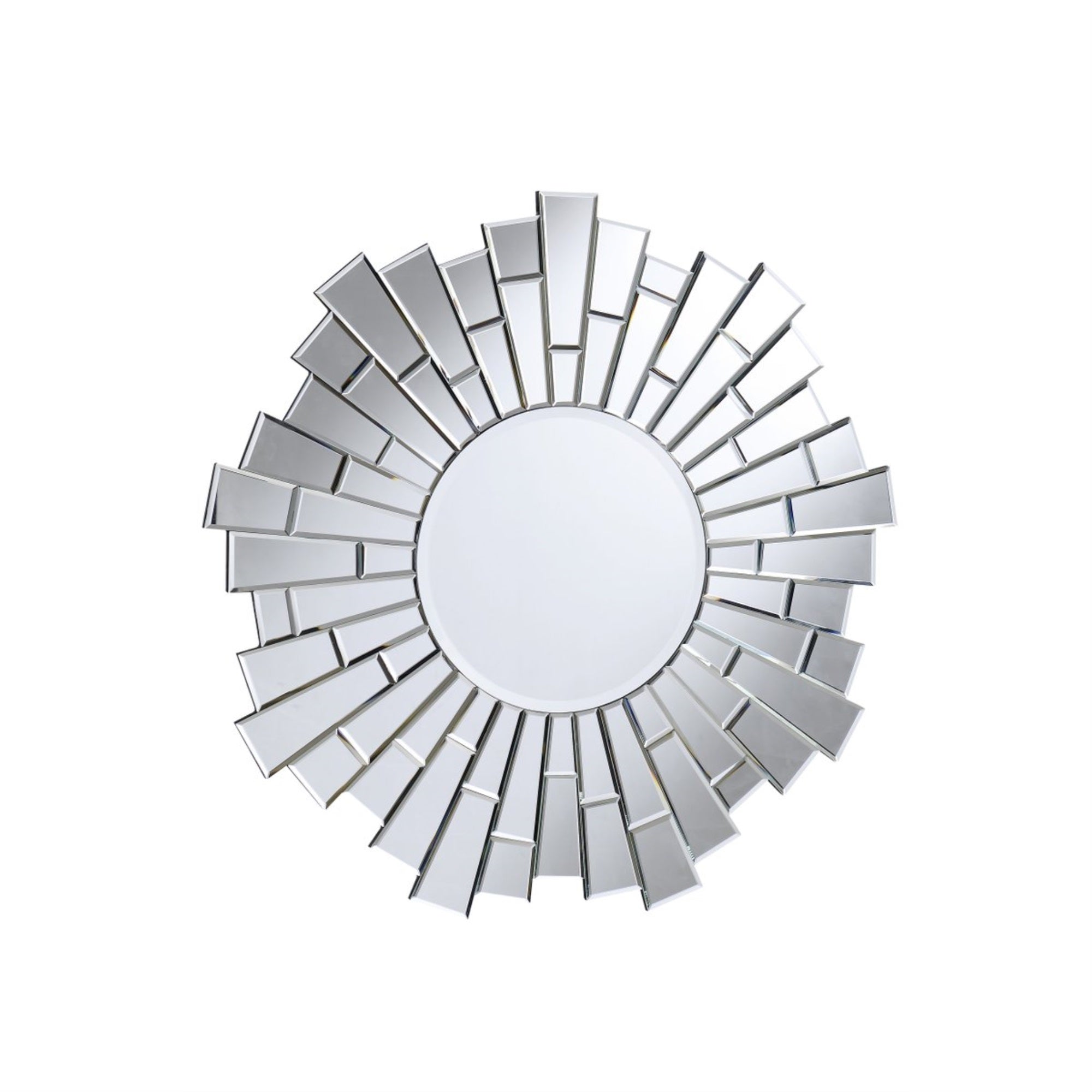 Modern 32 In. Contemporary Mirror In Clear