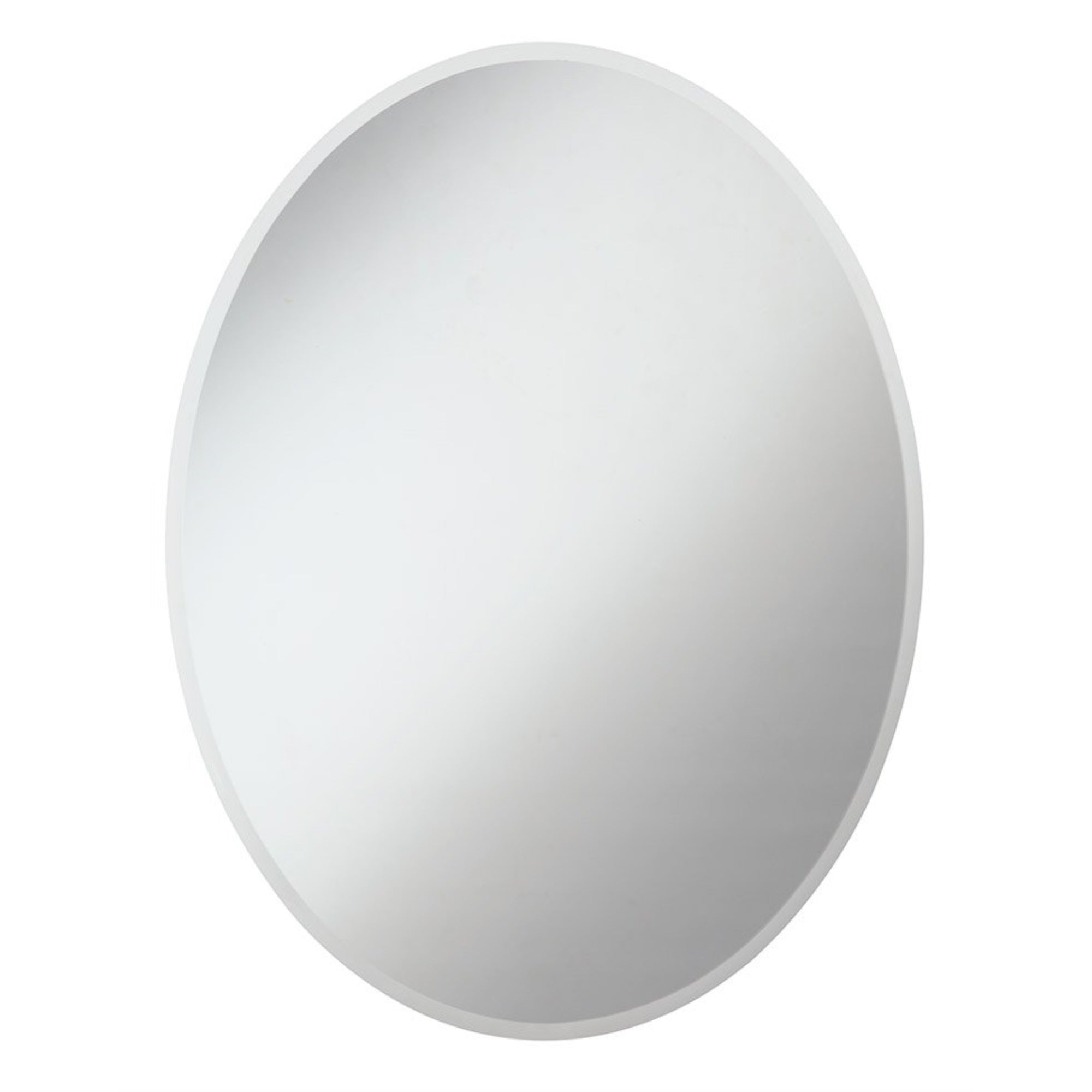 Modern 36 In. Contemporary Mirror In Clear