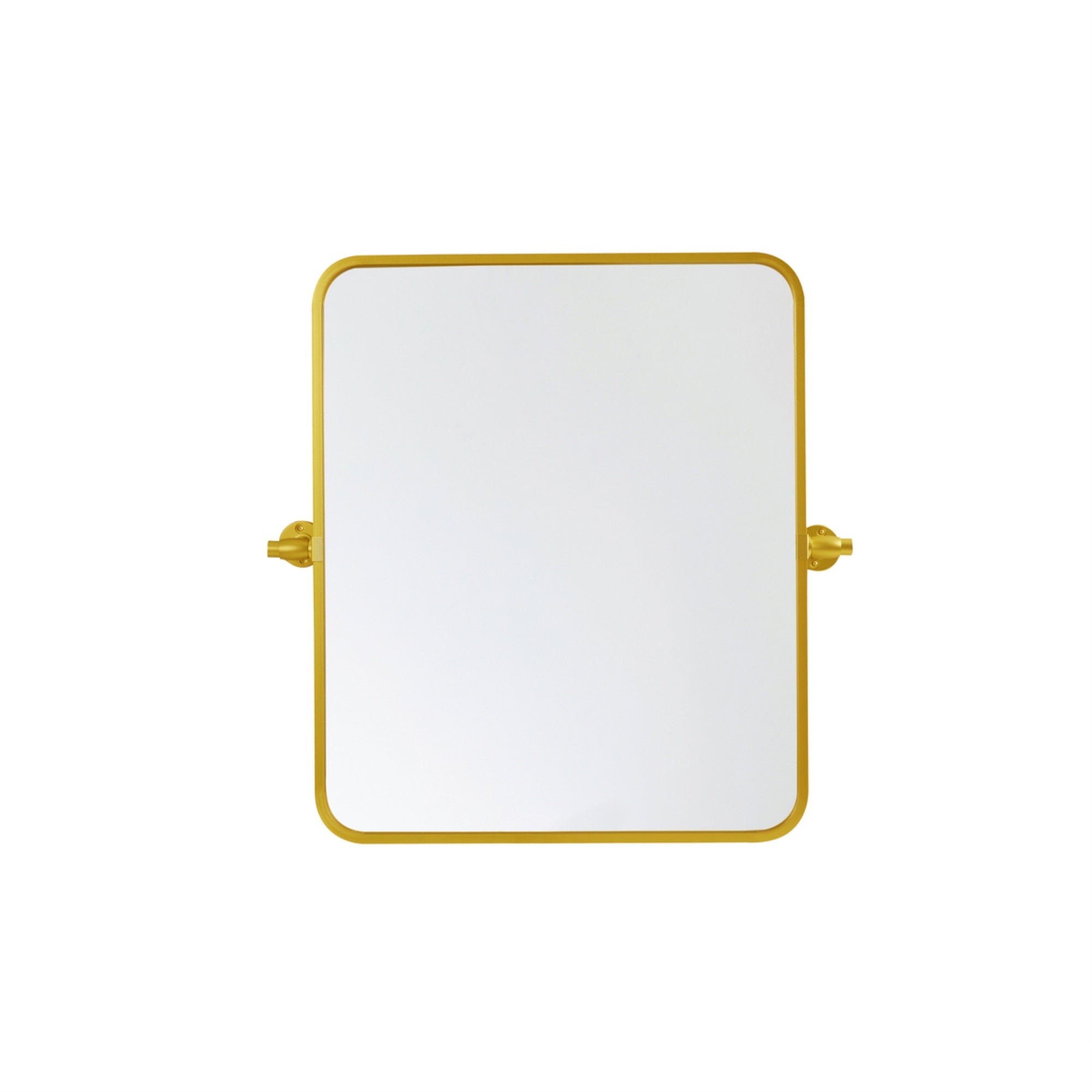 Soft Corner Pivot Mirror 20X24 Inch In Black