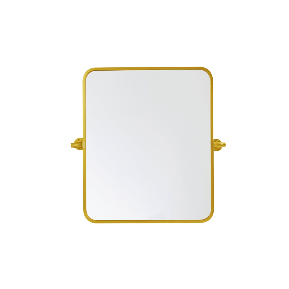 Soft Corner Pivot Mirror 20X24 Inch In Black