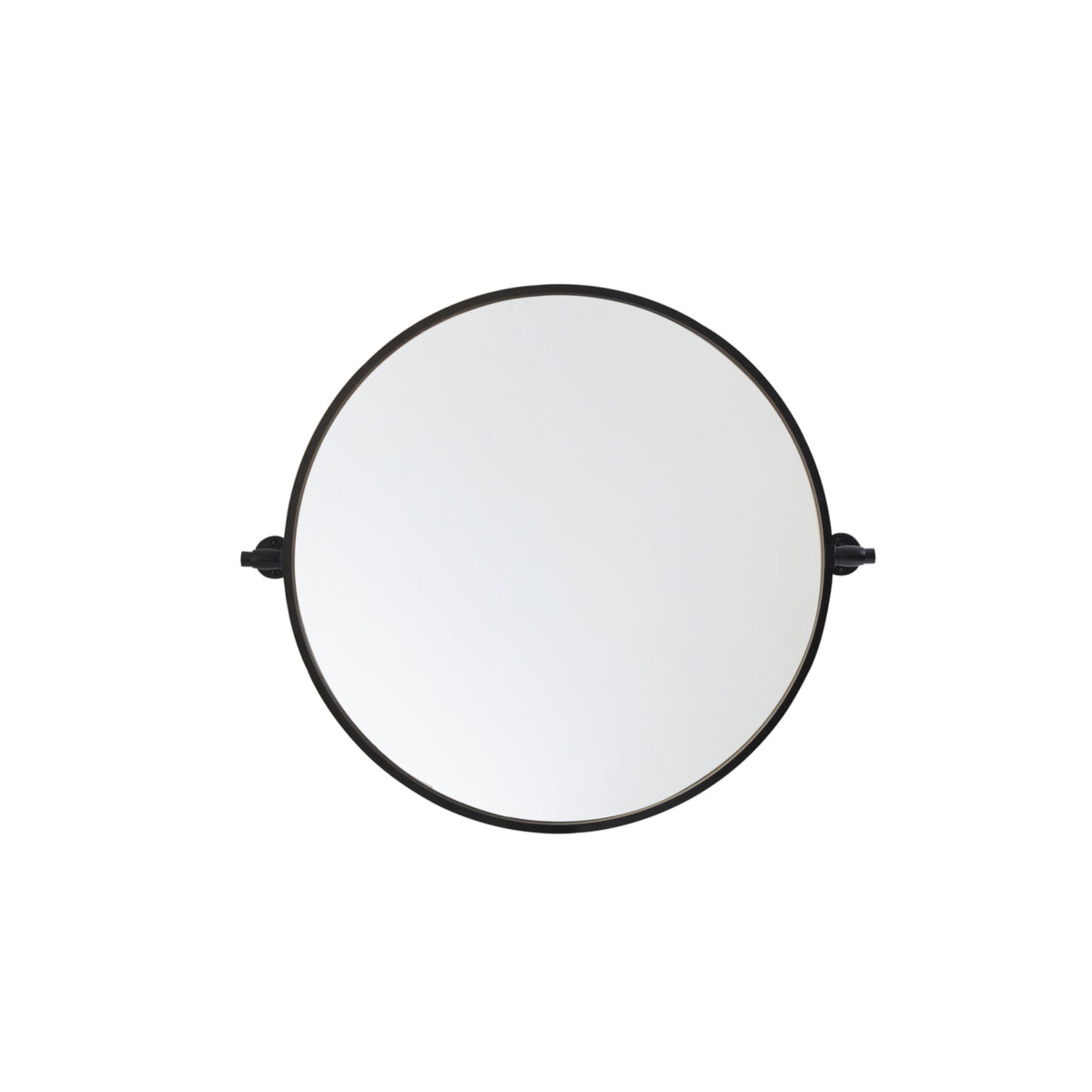 Soft Corner Pivot Mirror 24X32 Inch In Silver