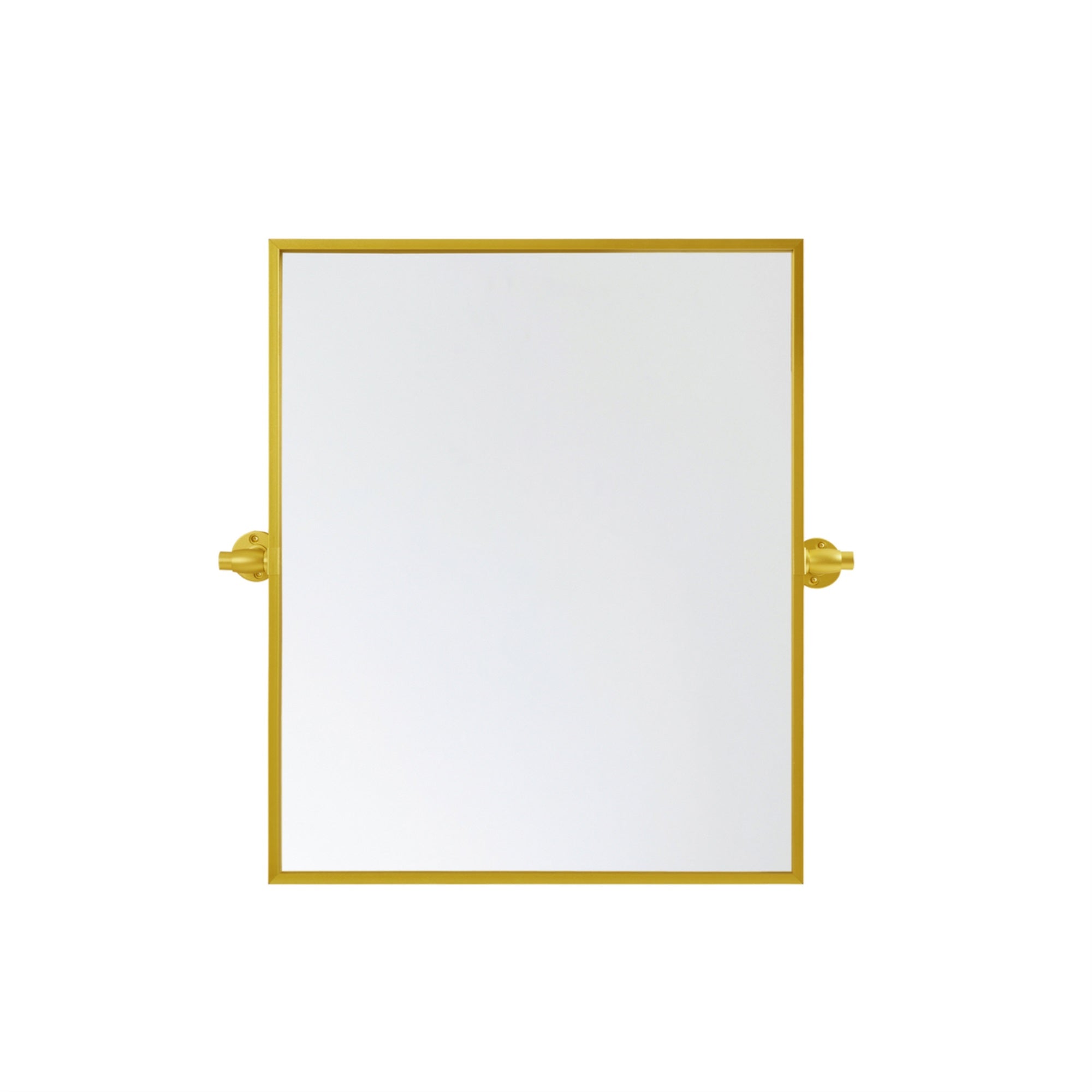 Rectangle Pivot Mirror 24X20 Inch In Black